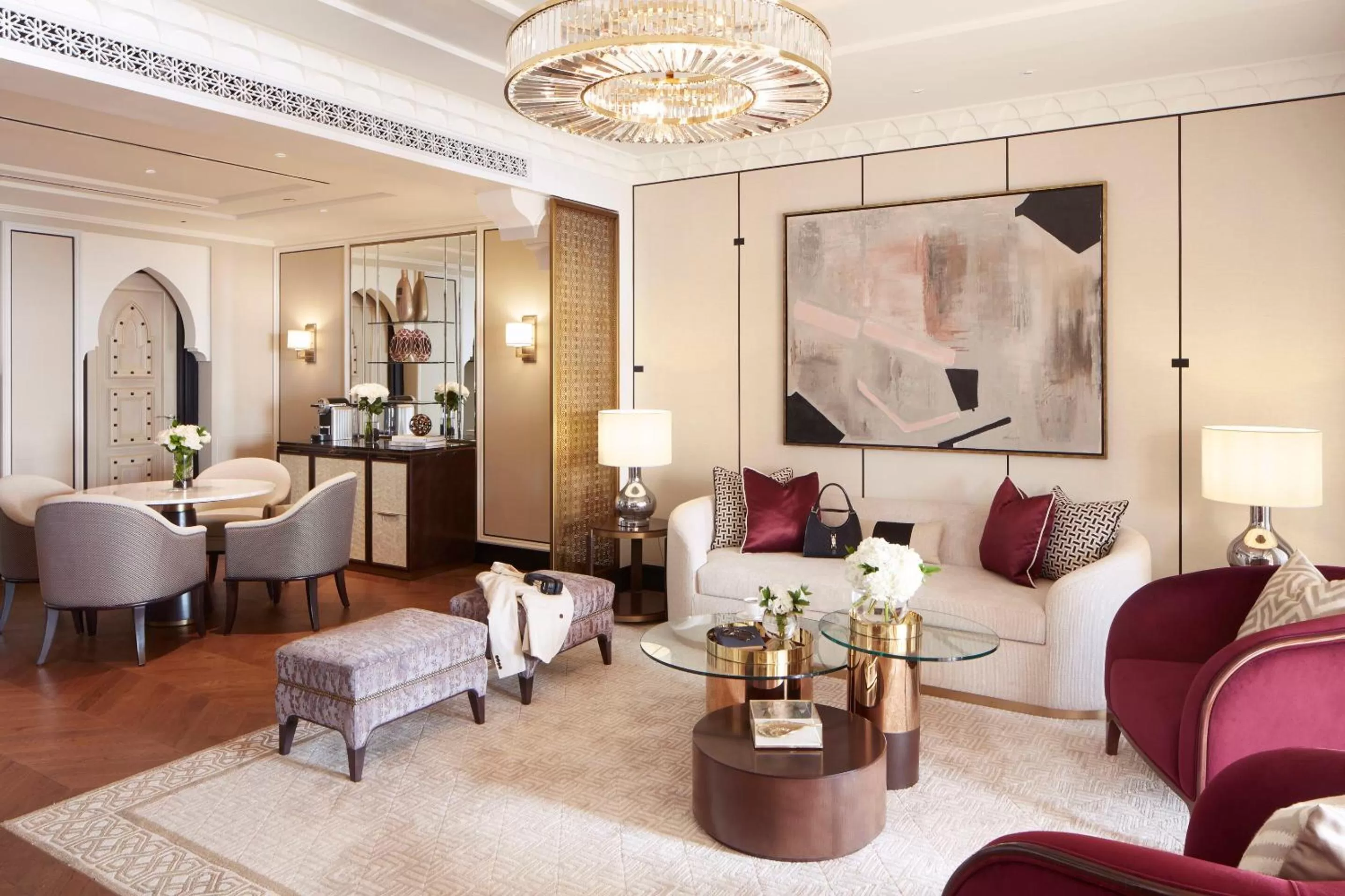 Living room in Jumeirah Mina Al Salam Dubai