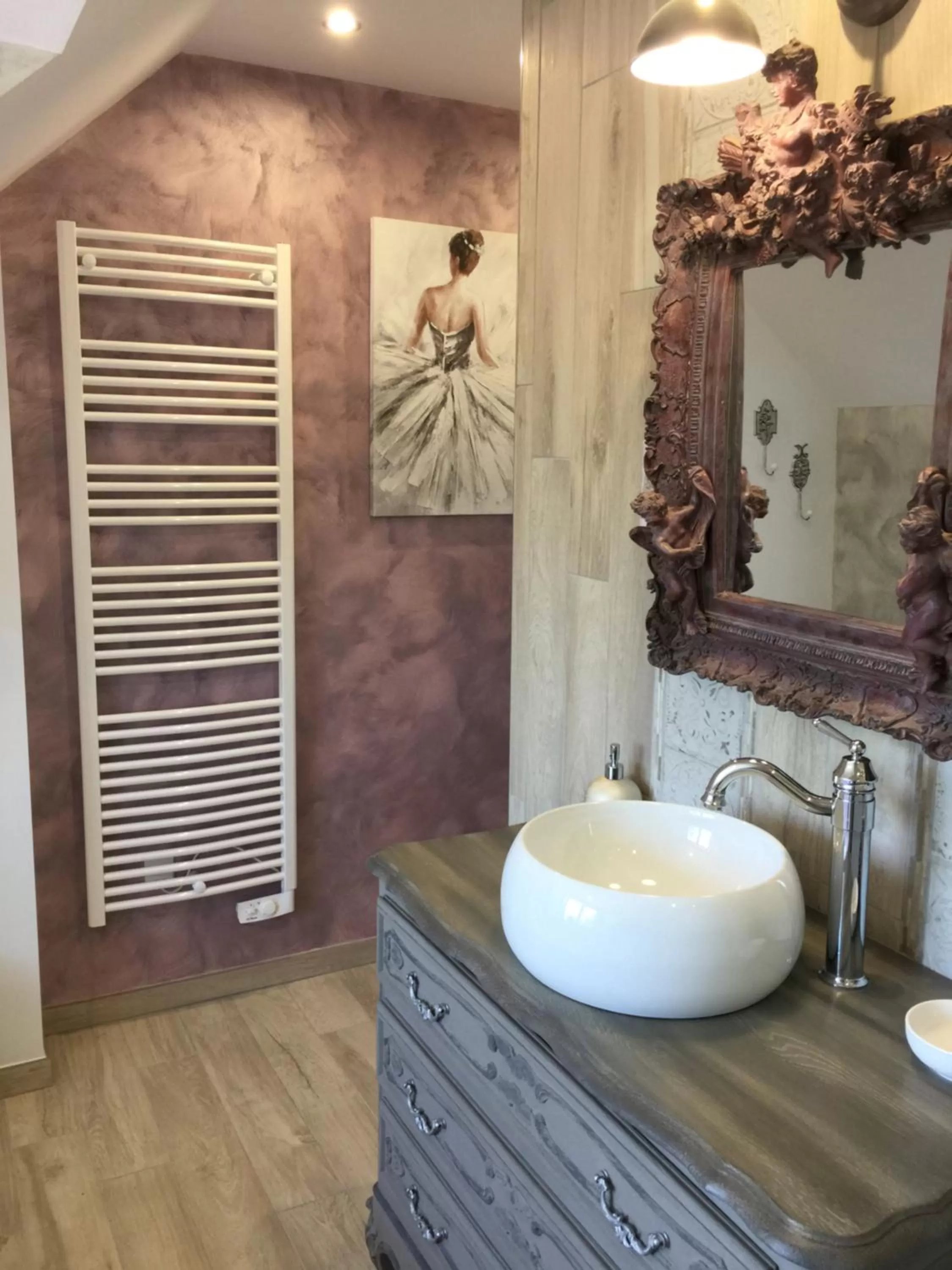 Bathroom in Chambres d'hôtes Nuits Campagnardes