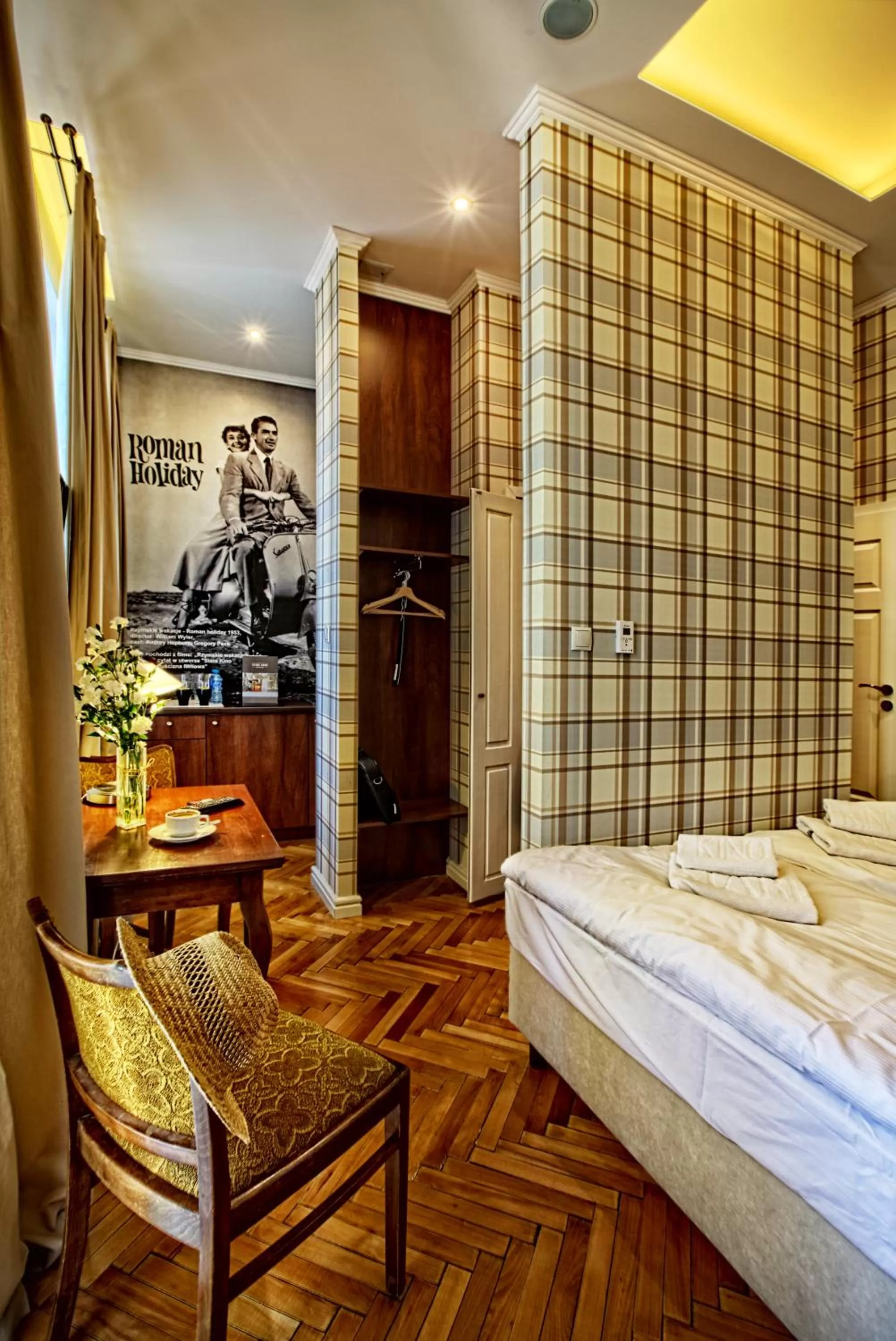 Photo of the whole room, Bed in Stare Kino Cinema Residence