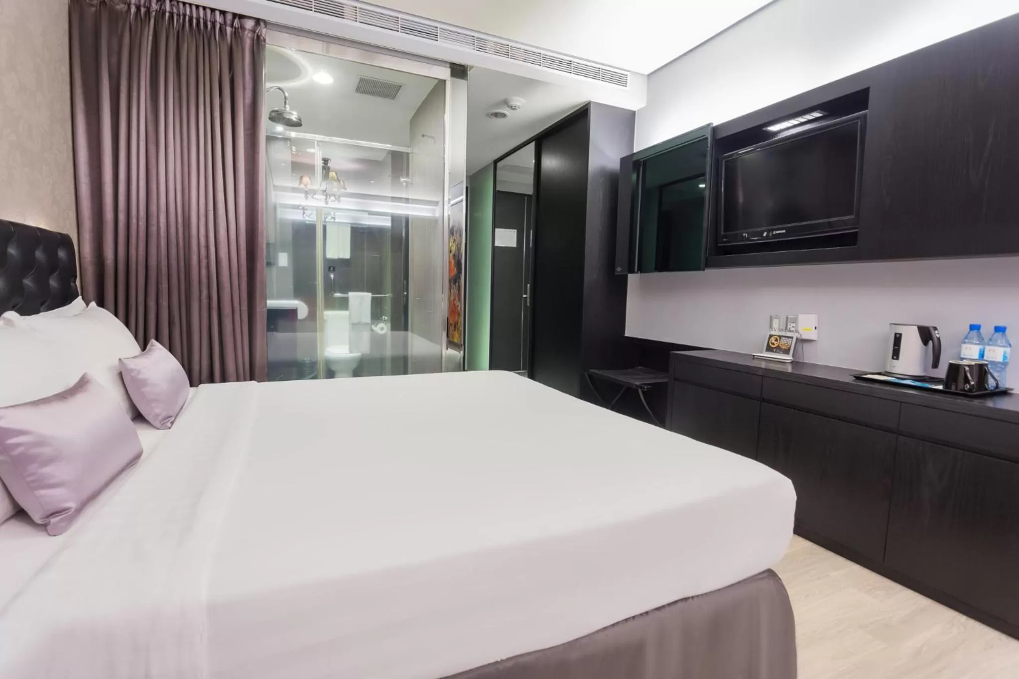 TV and multimedia, Bed in FX Hotel Taipei Nanjing East Road Branch