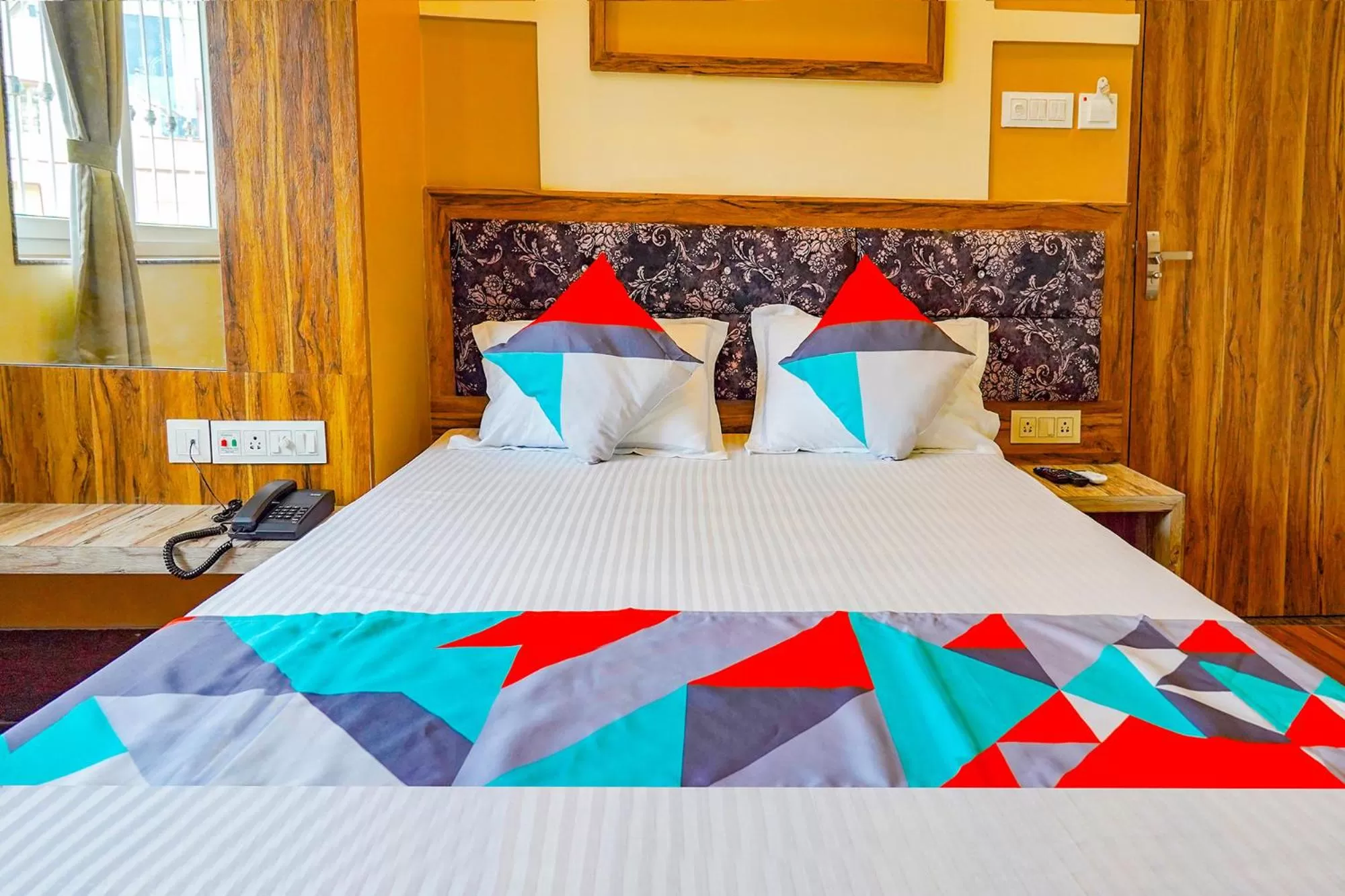 Bed in FabHotel Quest - Nr Quest Mall