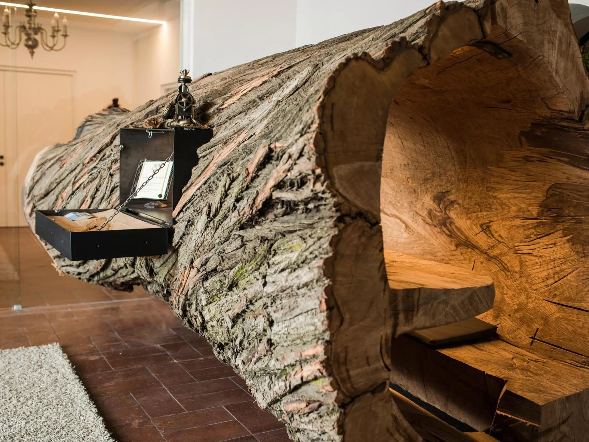 Lobby or reception in Garni Hotel Katzenthalerhof