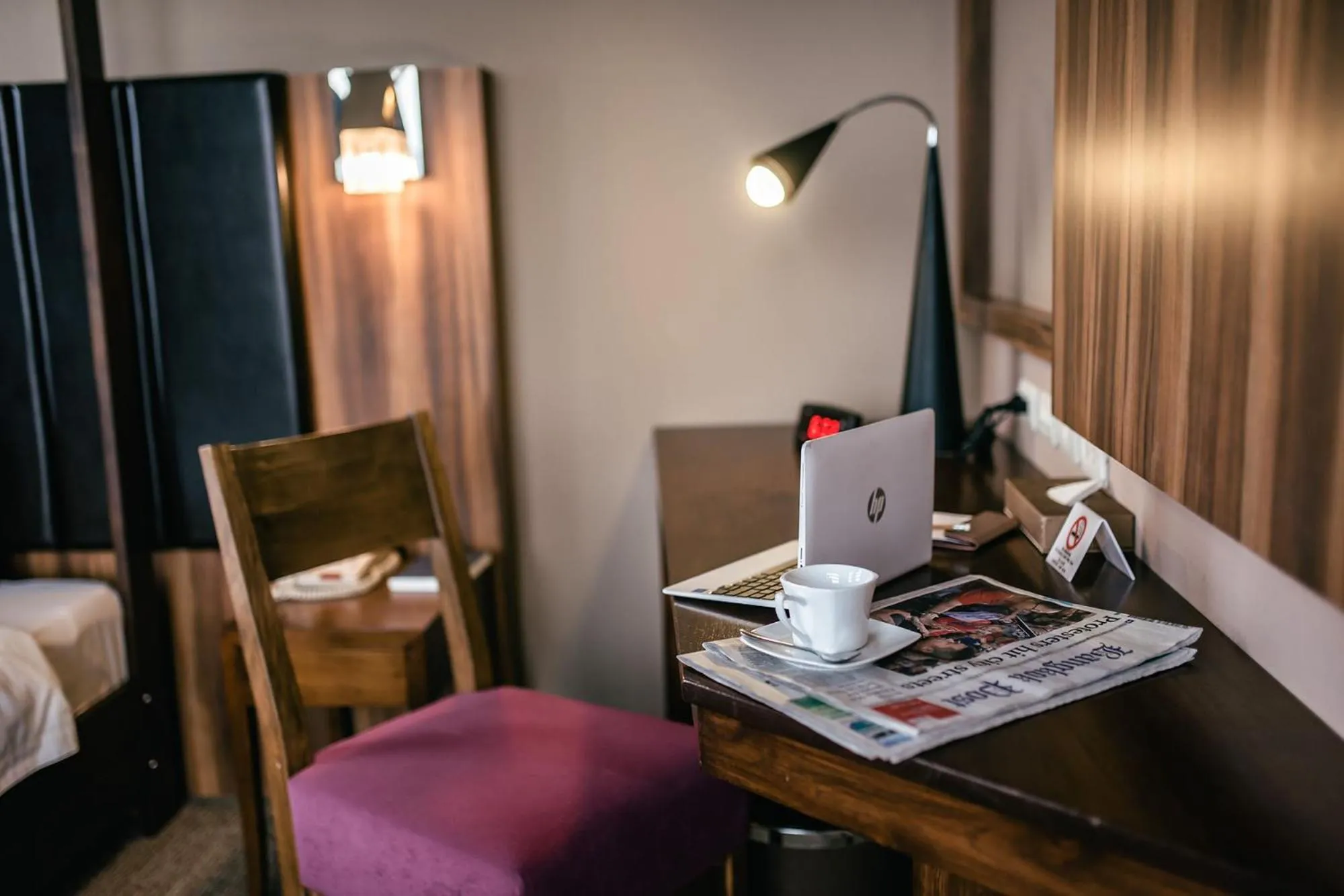 Seating area, Bed in Grand Howard Hotel Bangkok