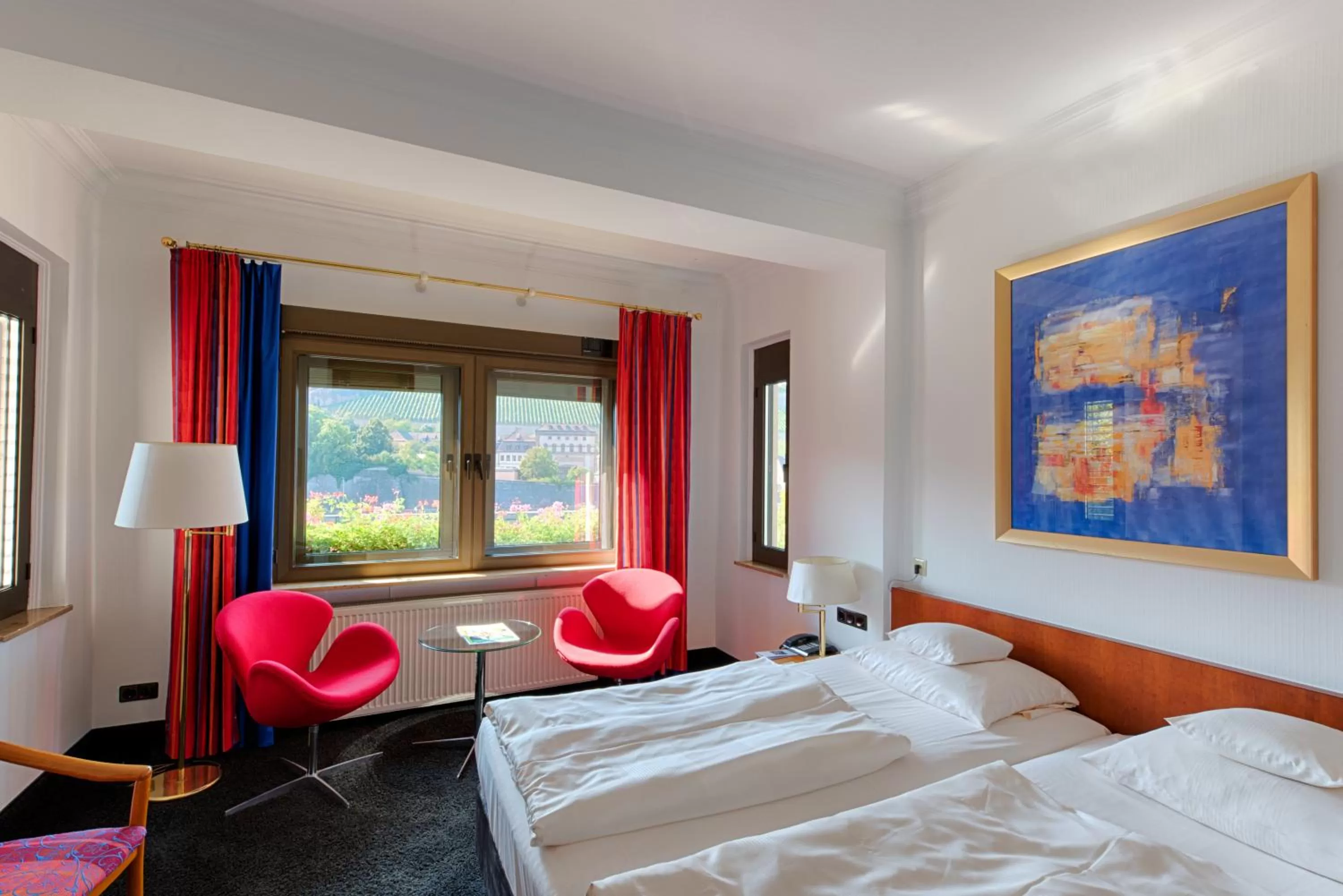 Photo of the whole room, Bed in Hotel & Restaurant Walfisch