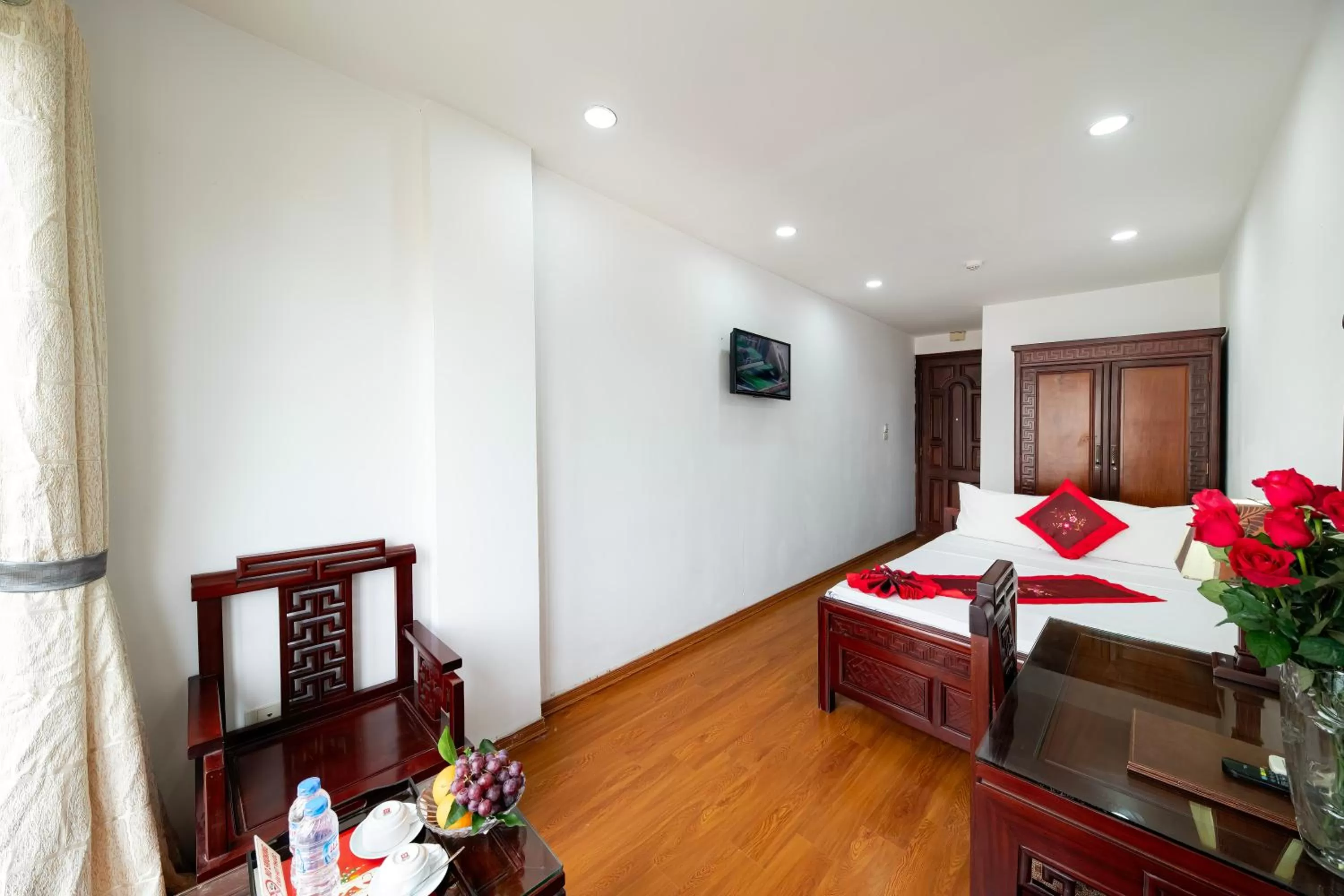 Bed in Phoenix Legend Hotel Hanoi