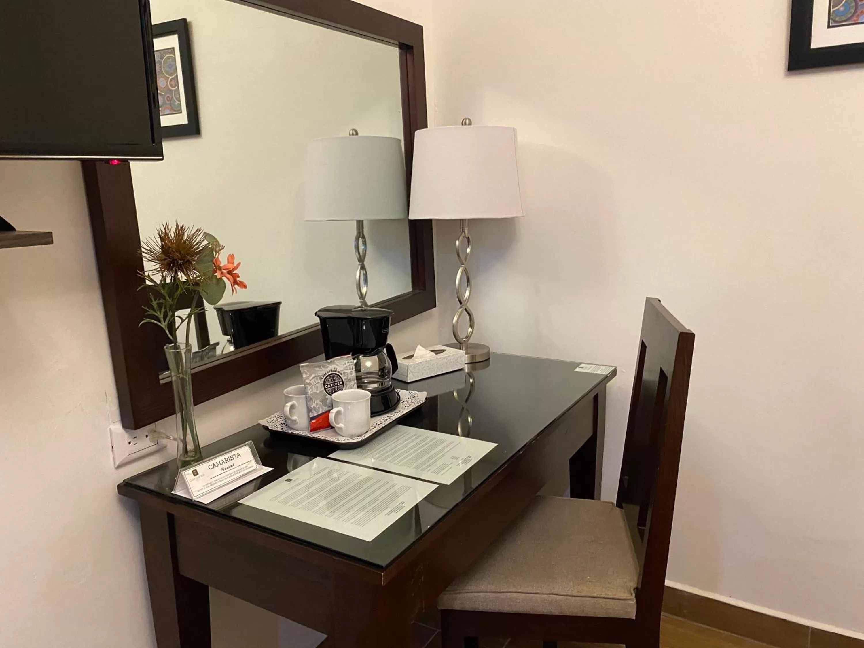 Bedroom in Hotel Casa Faroles Centro Histórico