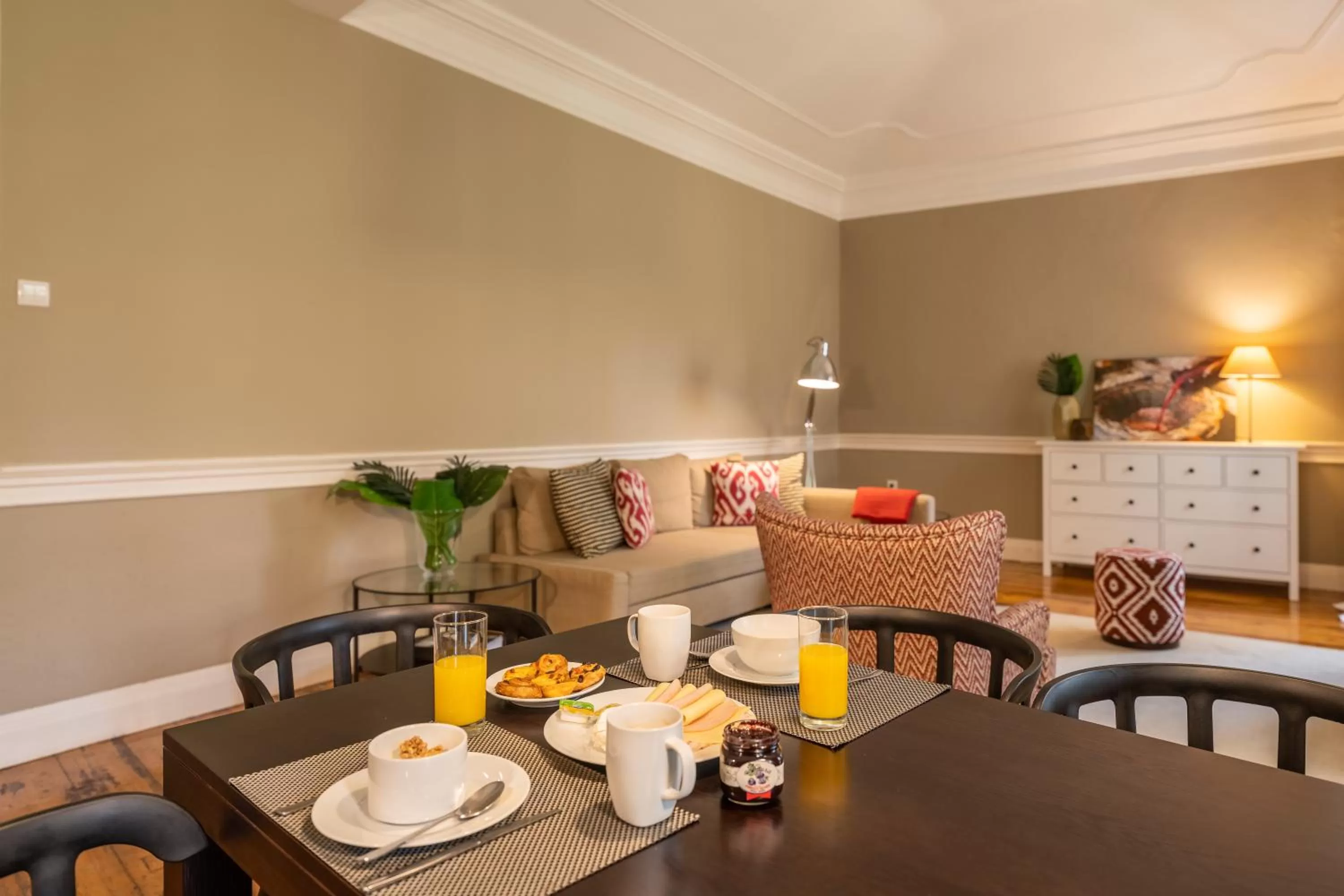 Bed in The Wine Lodges by An Island Apart