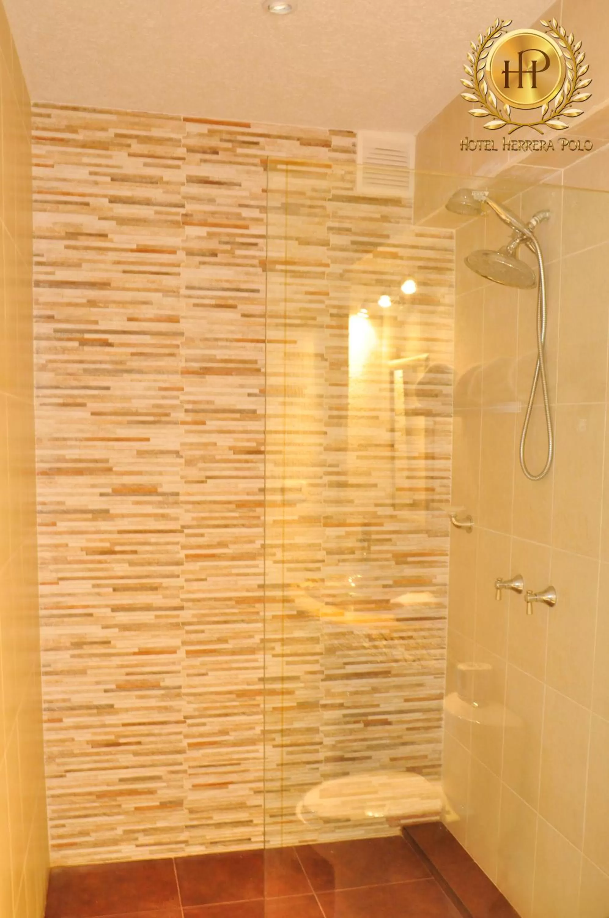 Shower, Bathroom in Hotel Herrera Polo