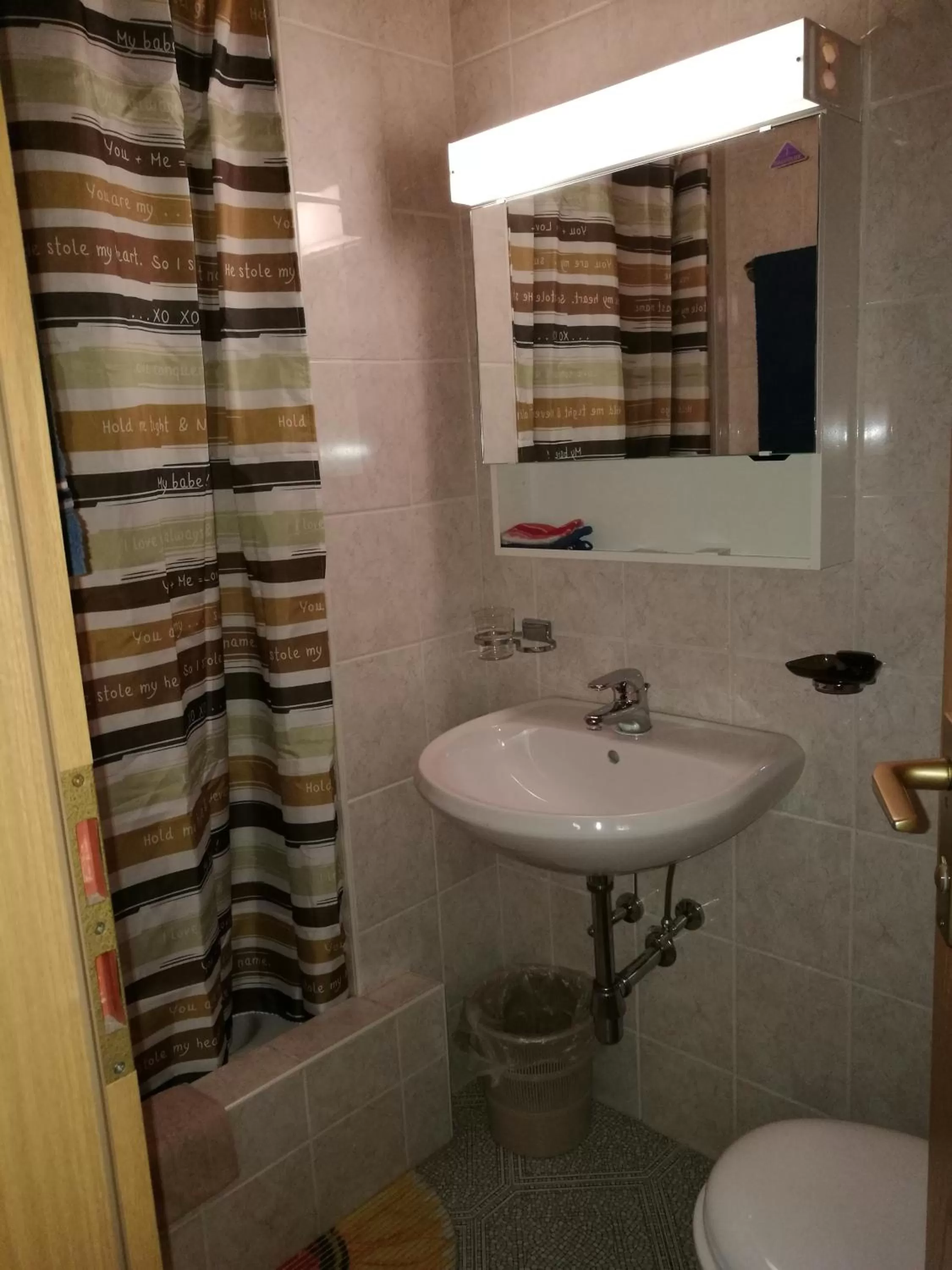 Bathroom in Garni-Hotel Mühletal