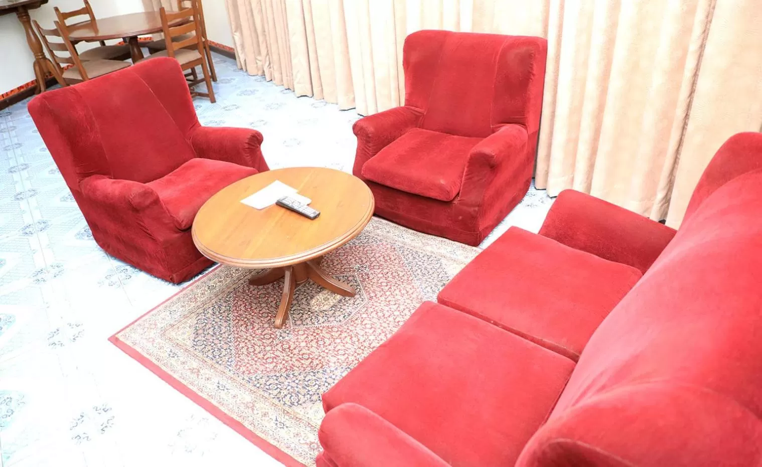 Living room in Park Hotel