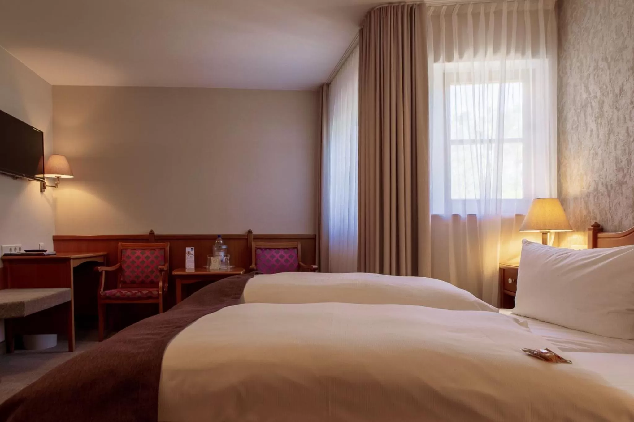 Bed in Hotel Ettrich & Elbresort Rathen