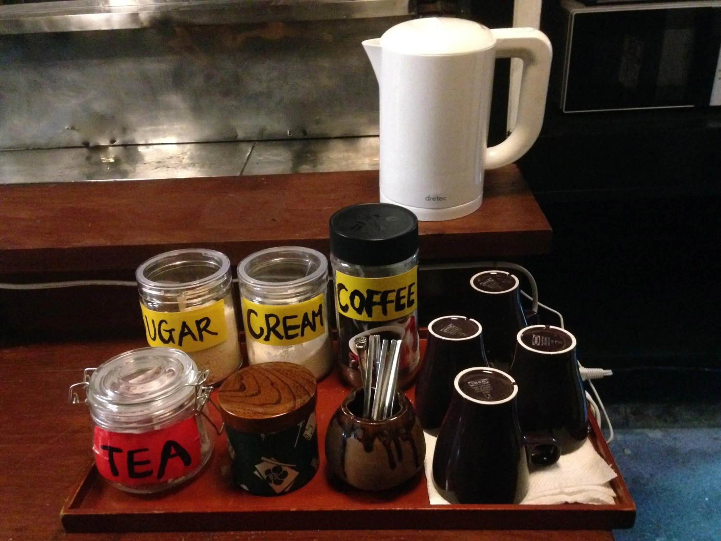 Coffee/tea facilities in Hostel Nakamura Kobe