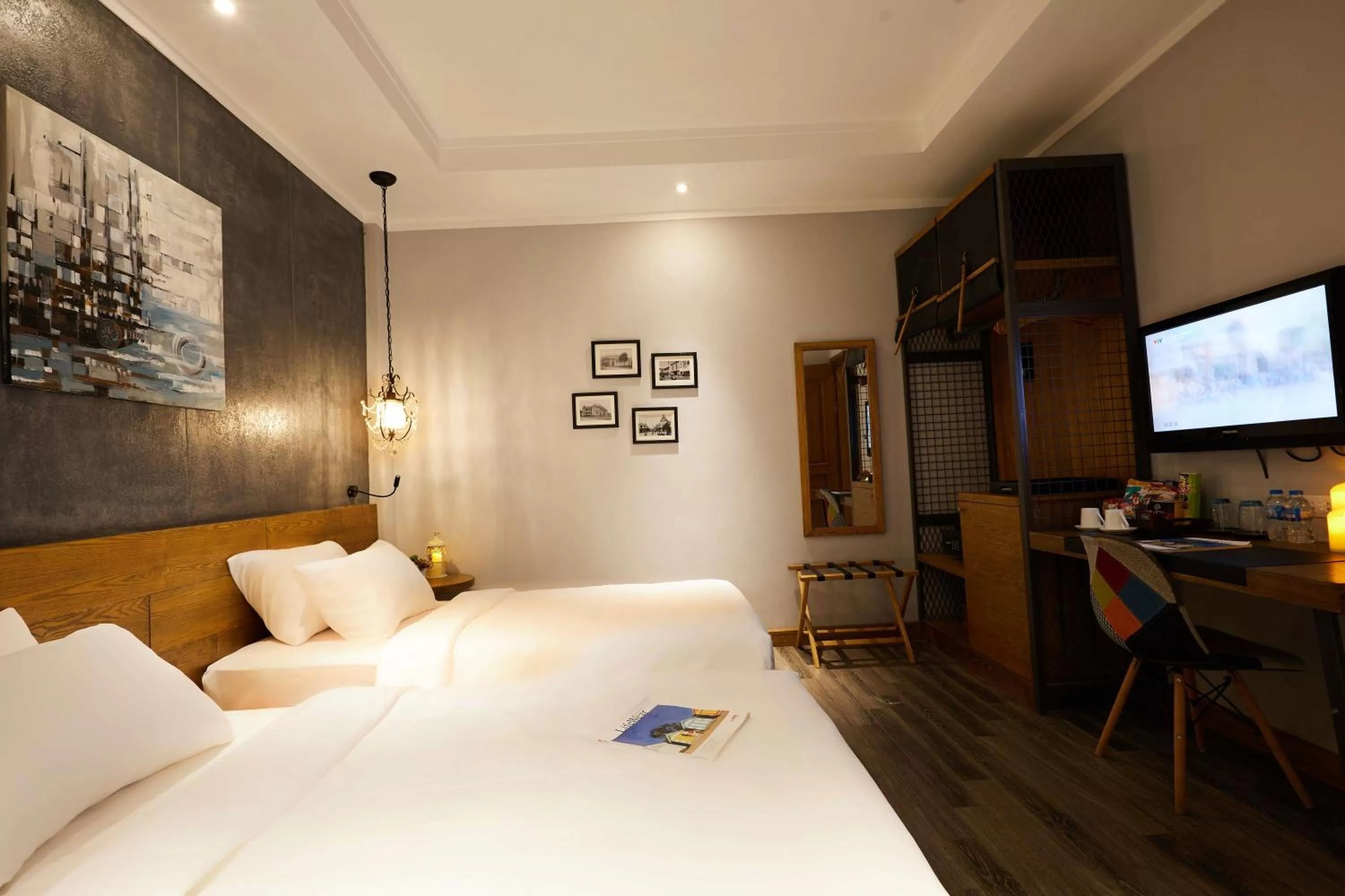 Bed in HaNoi Calido Hotel