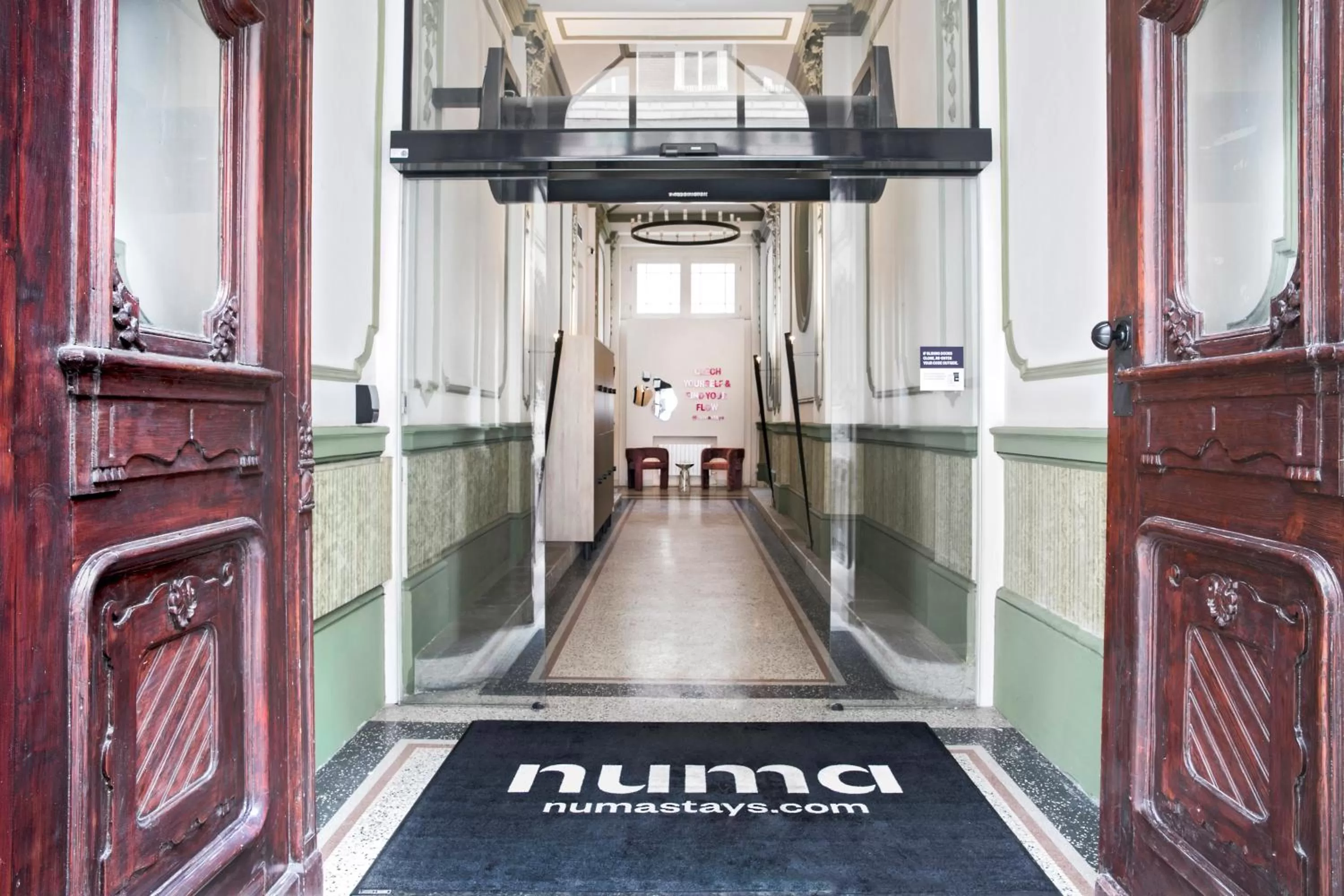 Property building in Numa Prague Flow