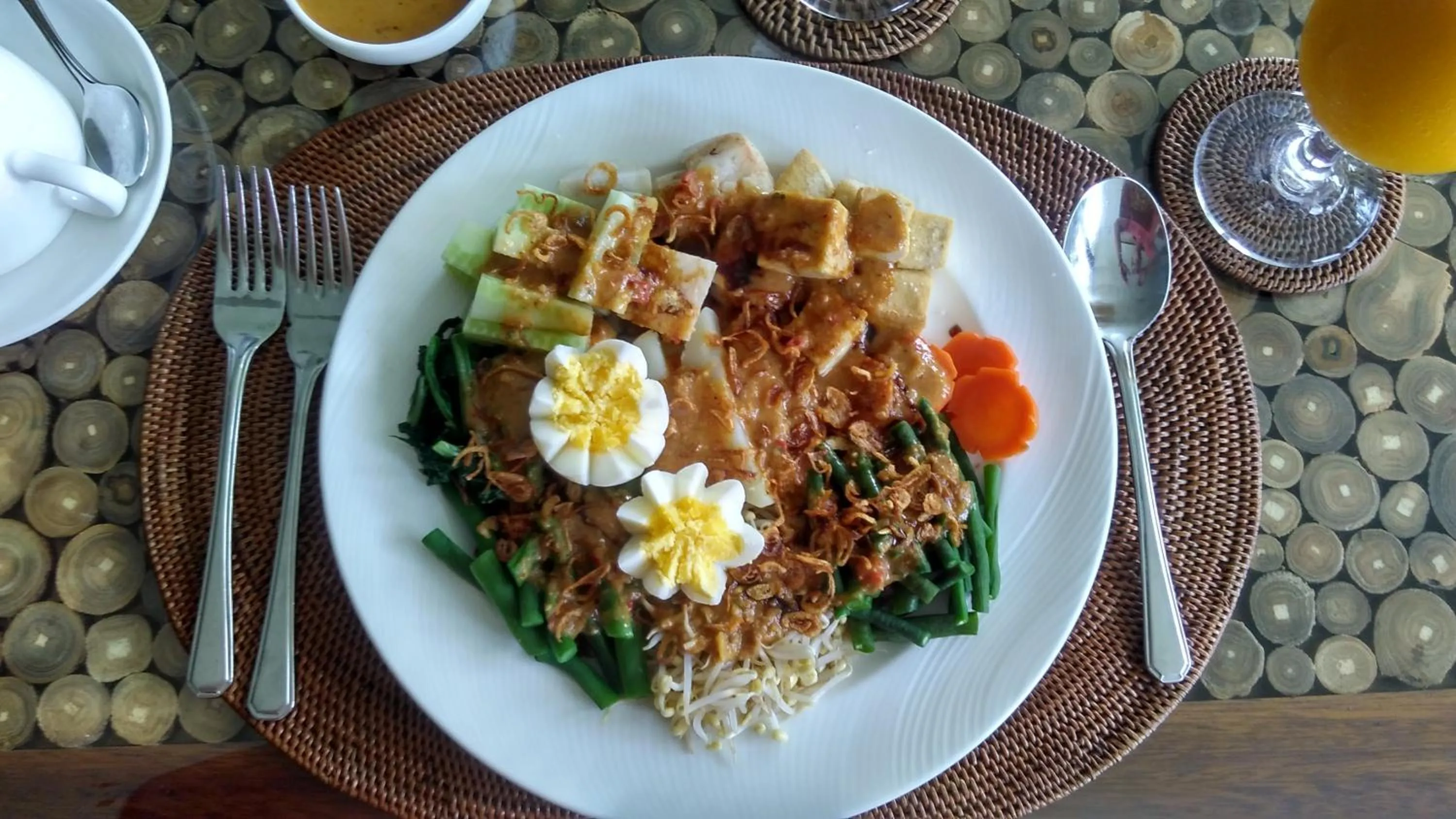 Lunch in Ubud Paradise Villa