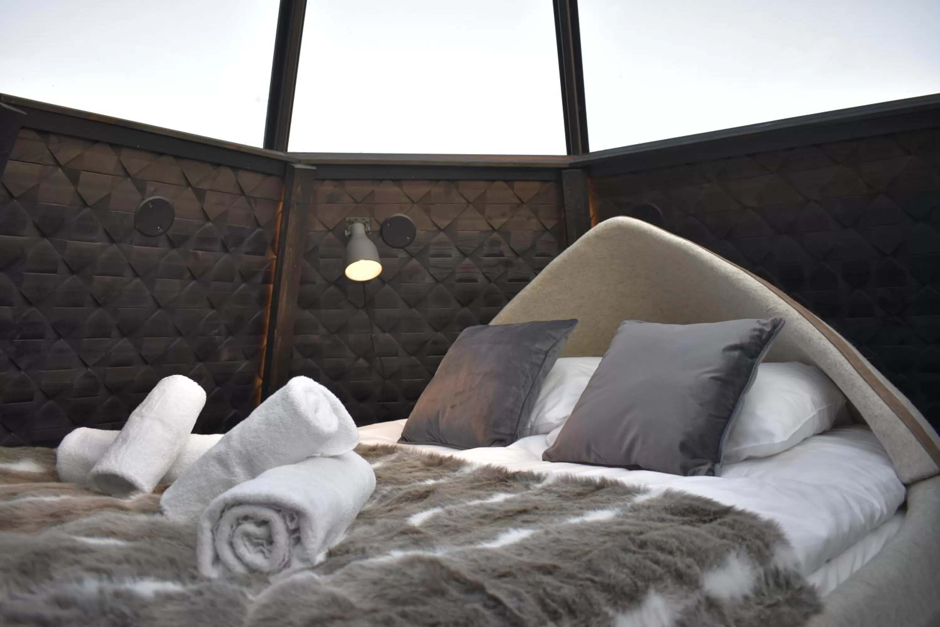 Bed in Apukka Resort