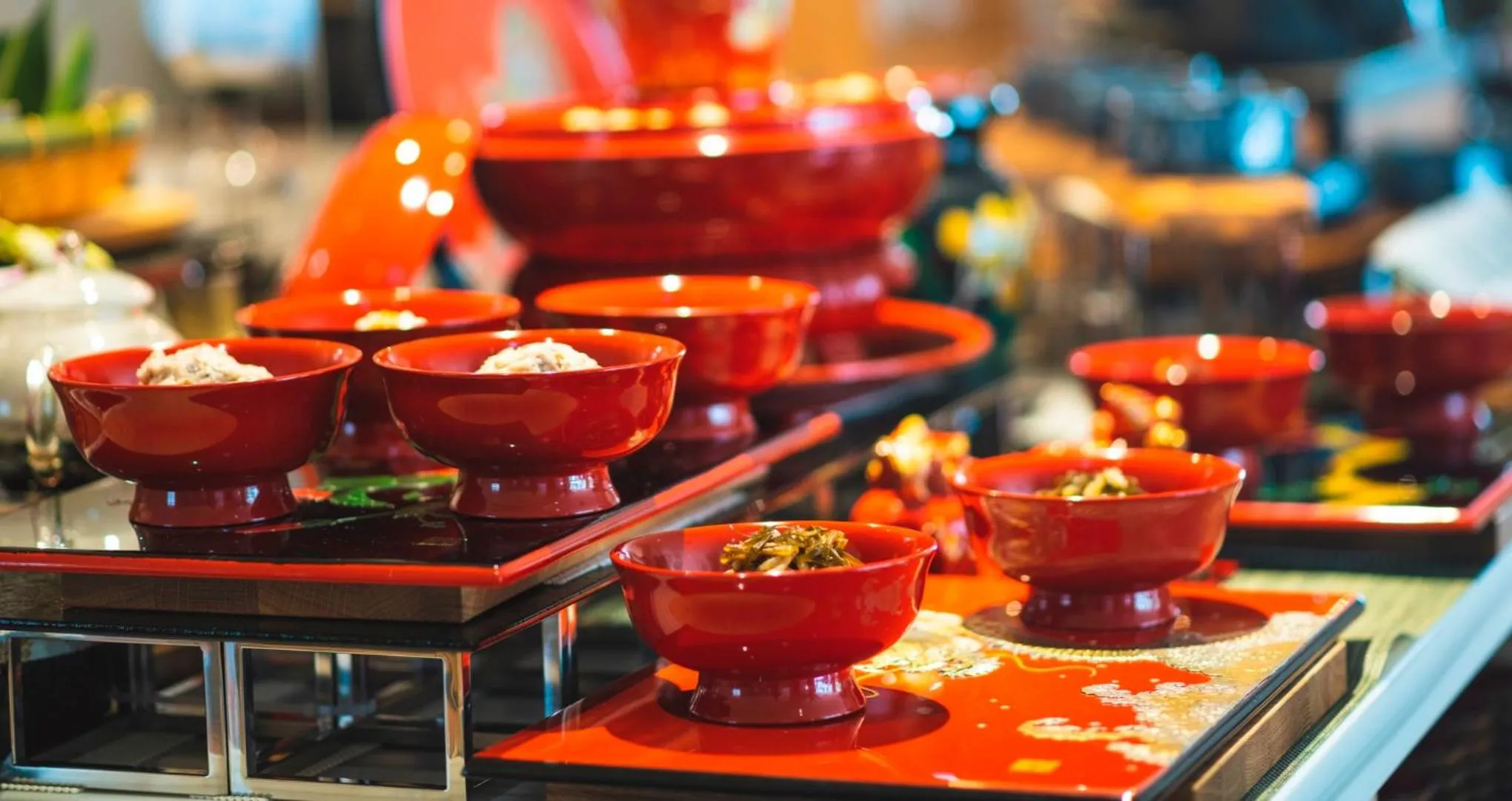 Breakfast in HOTEL SANSUI NAHA Ryukyu Onsen Naminoue-No-Yu