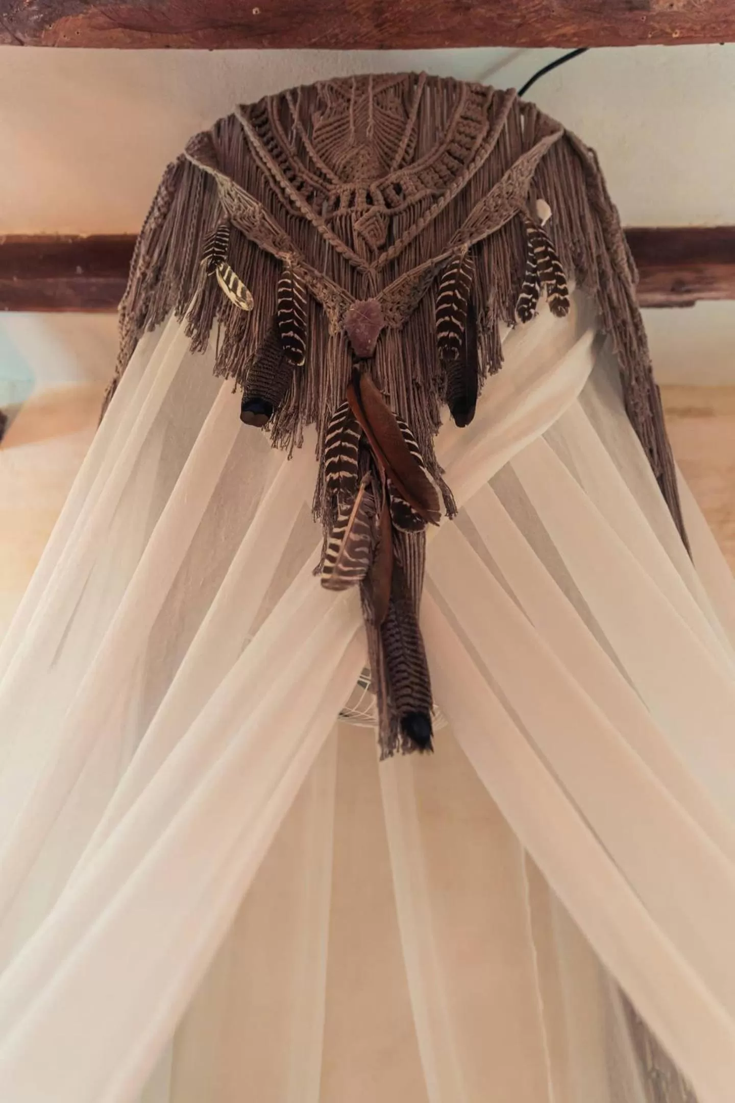 Decorative detail in Hidden Treehouse Tulum Eco-Hotel