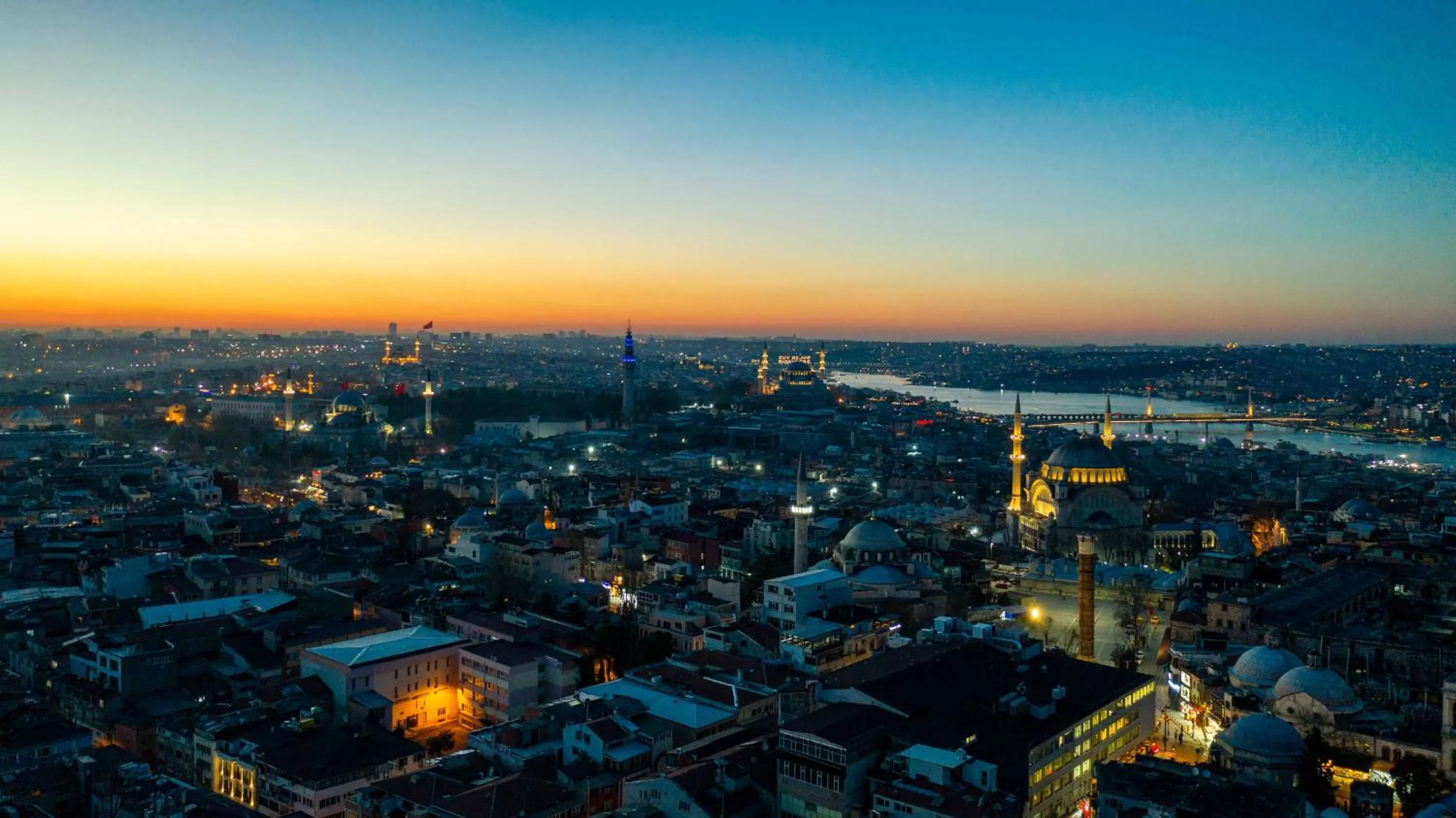 Bird's eye view in Golden Crown Hotel