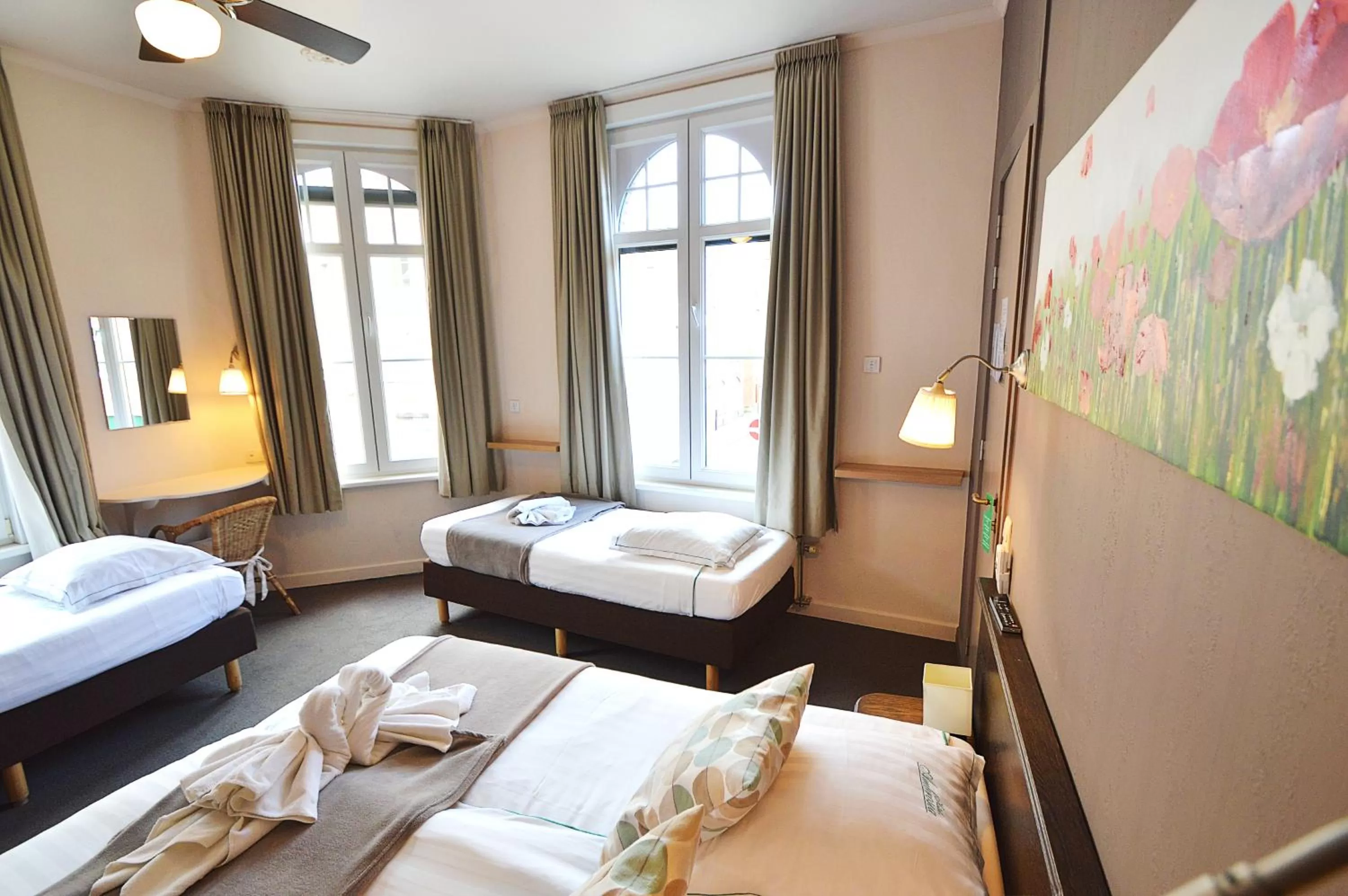 Bed in Hotel Ambrosia