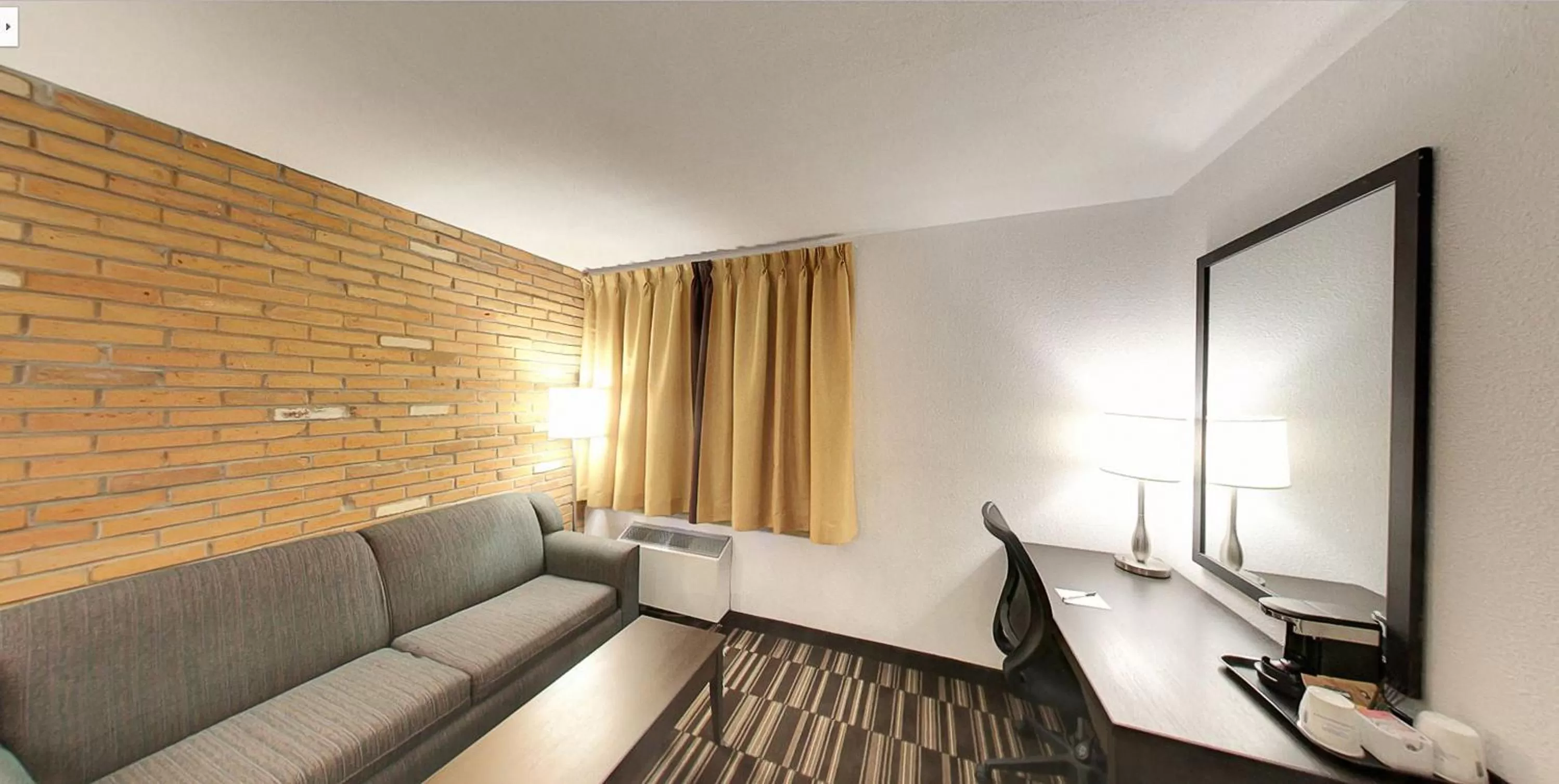 Seating area in Super 8 by Wyndham Sudbury ON