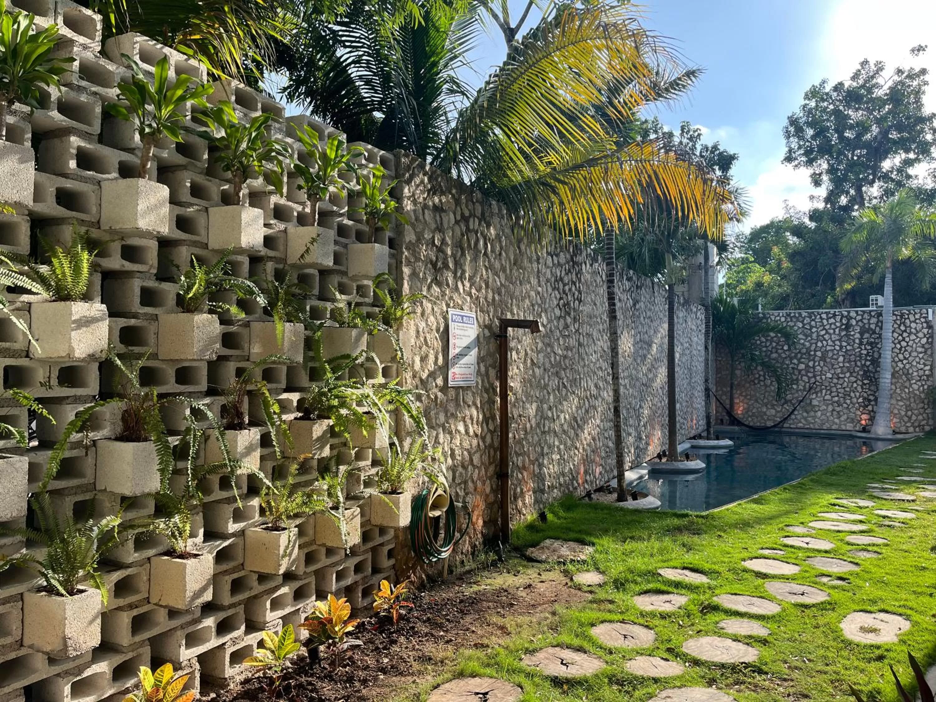 Garden in BAU Tulum