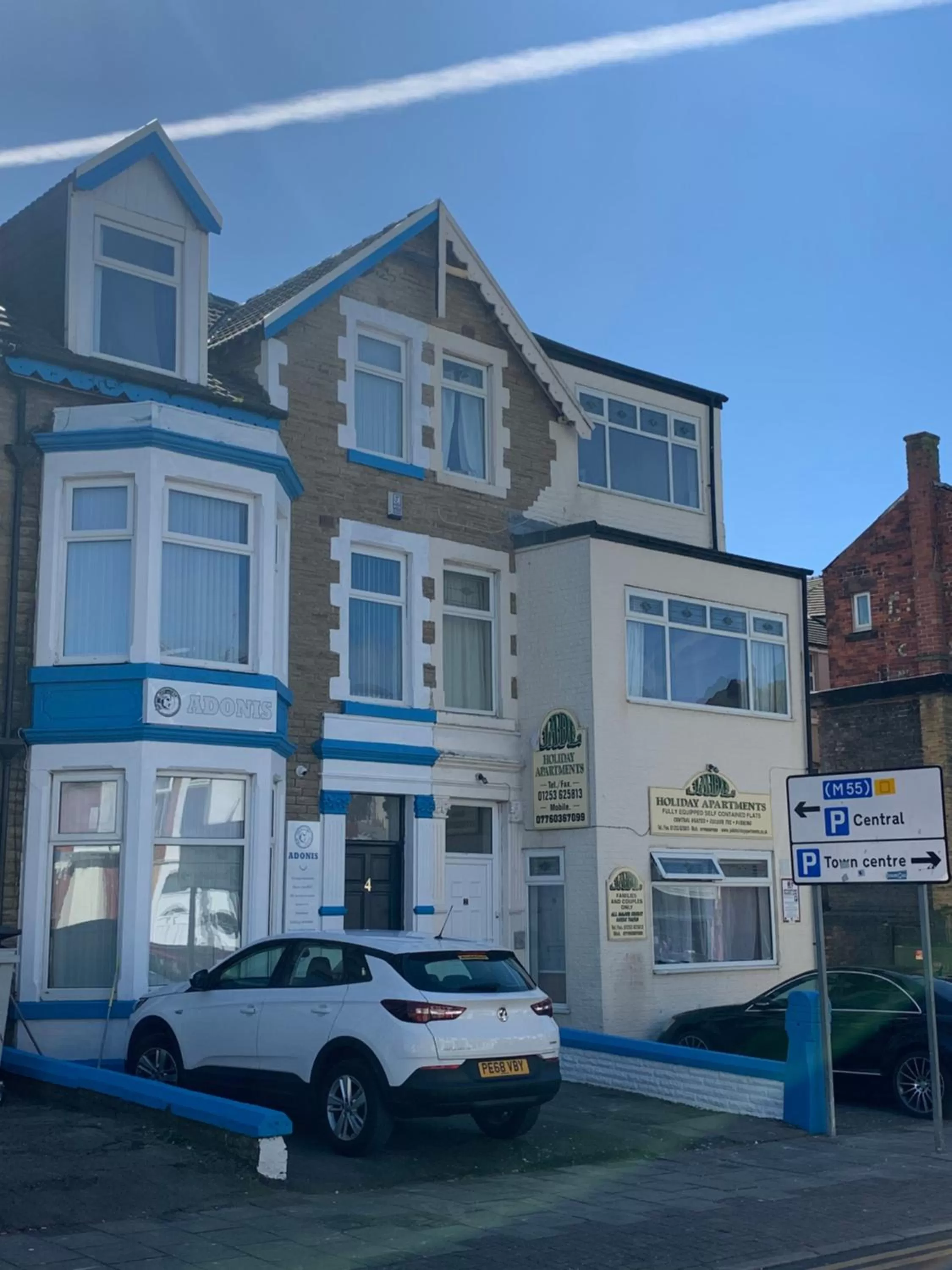 Property building in The Adonis Hotel