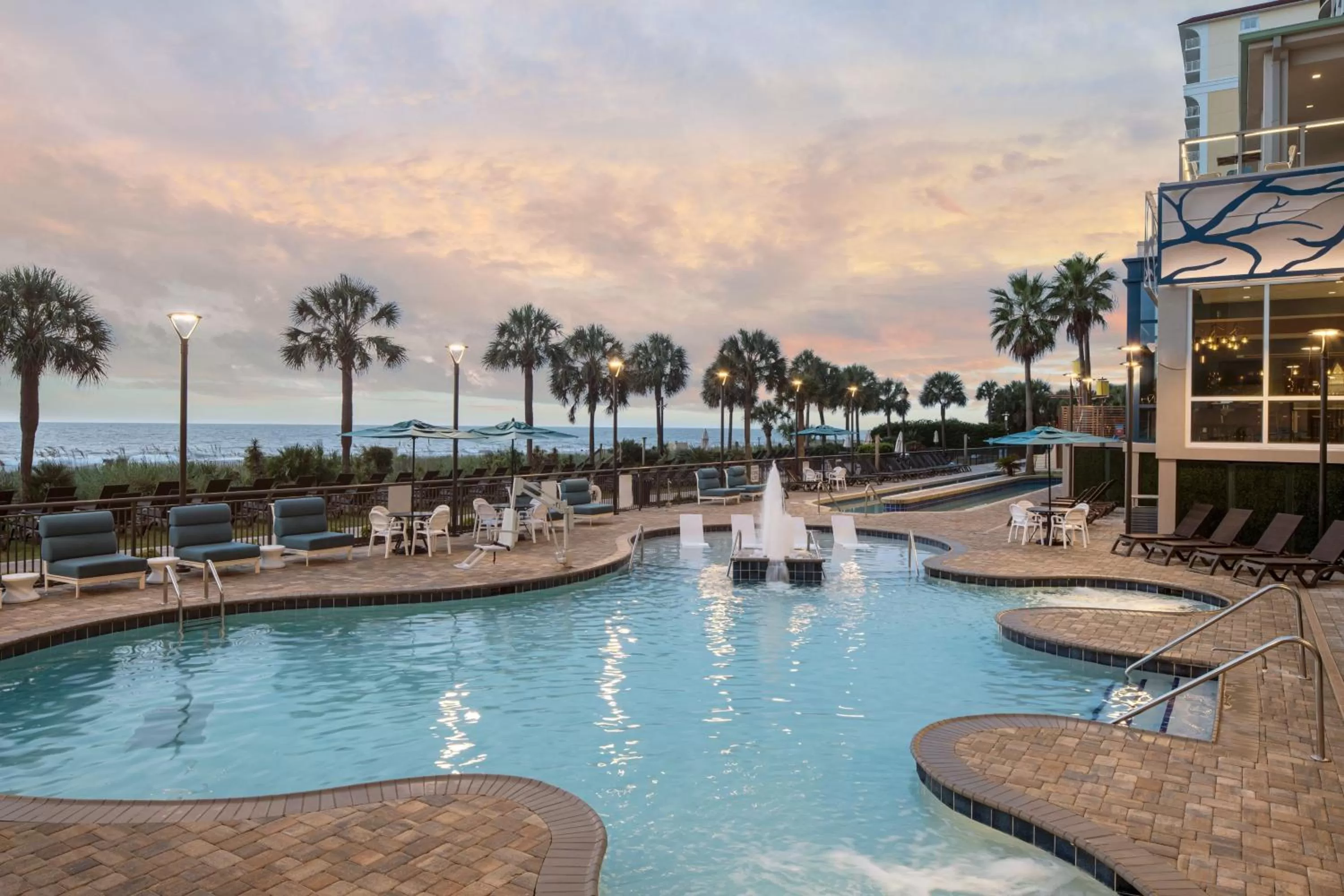 Swimming pool in SpringHill Suites by Marriott Myrtle Beach Oceanfront