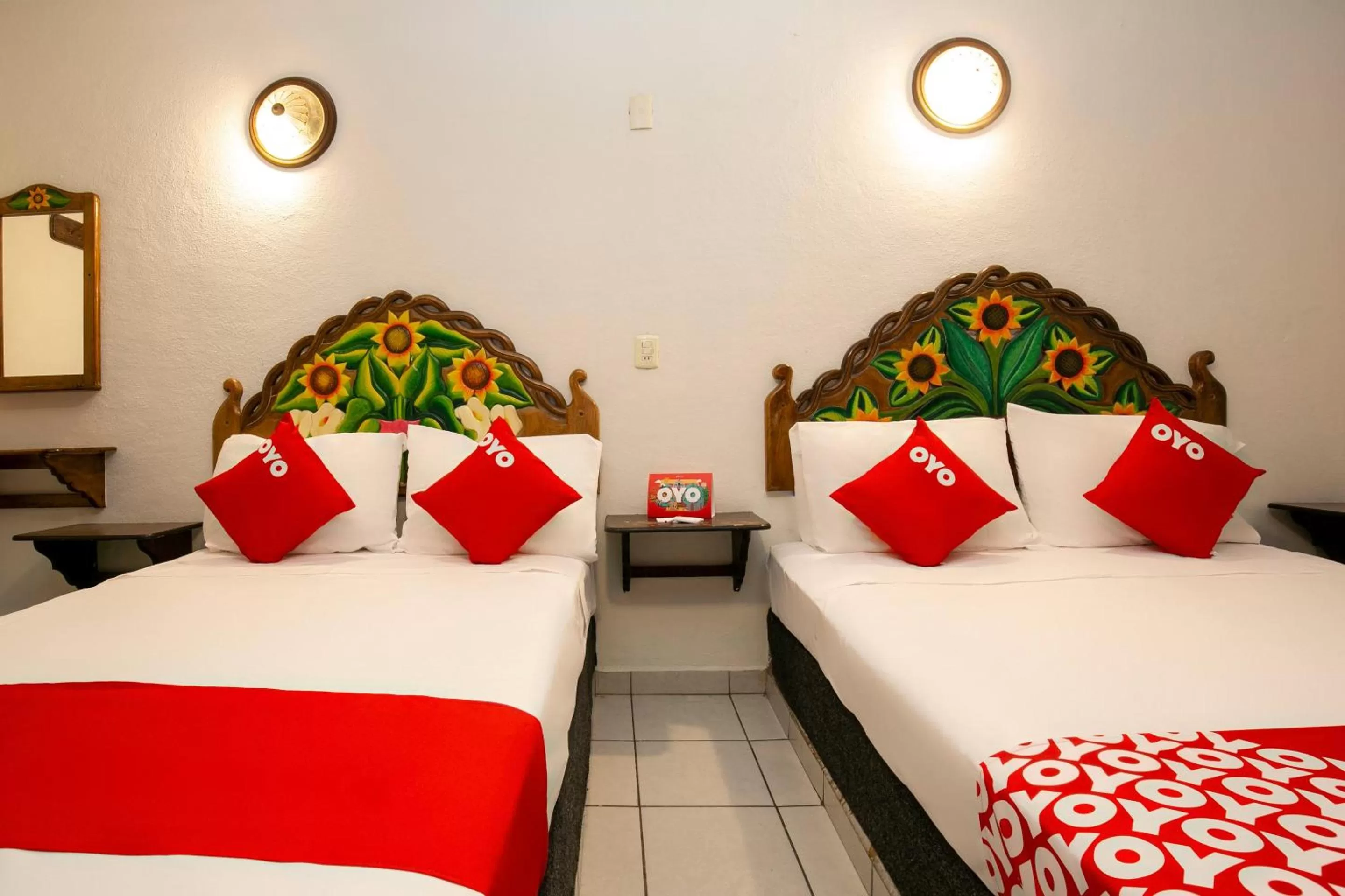 Bedroom in OYO La Casita