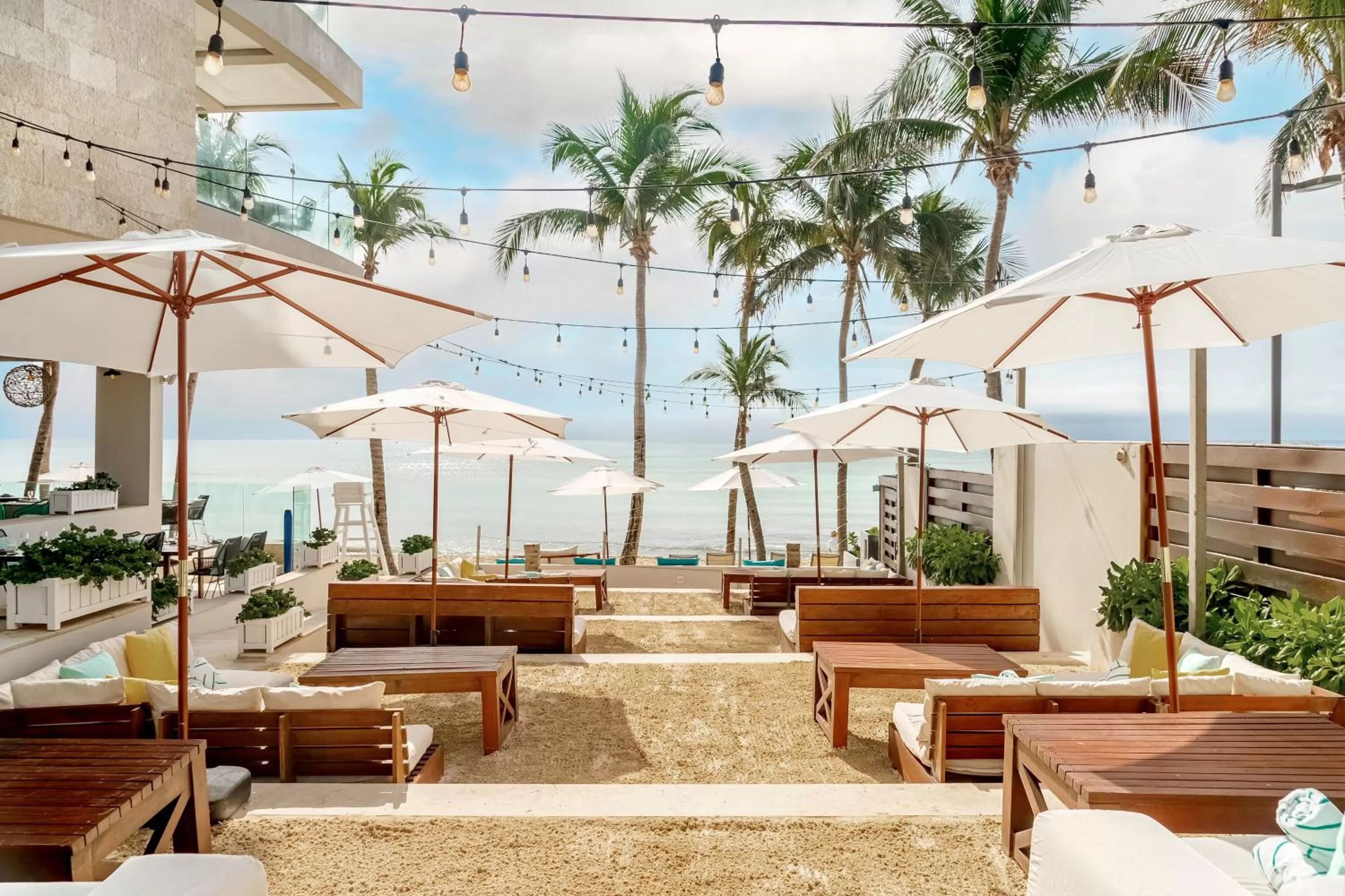 Beach in Thompson Playa del Carmen Beach House, part of Hyatt