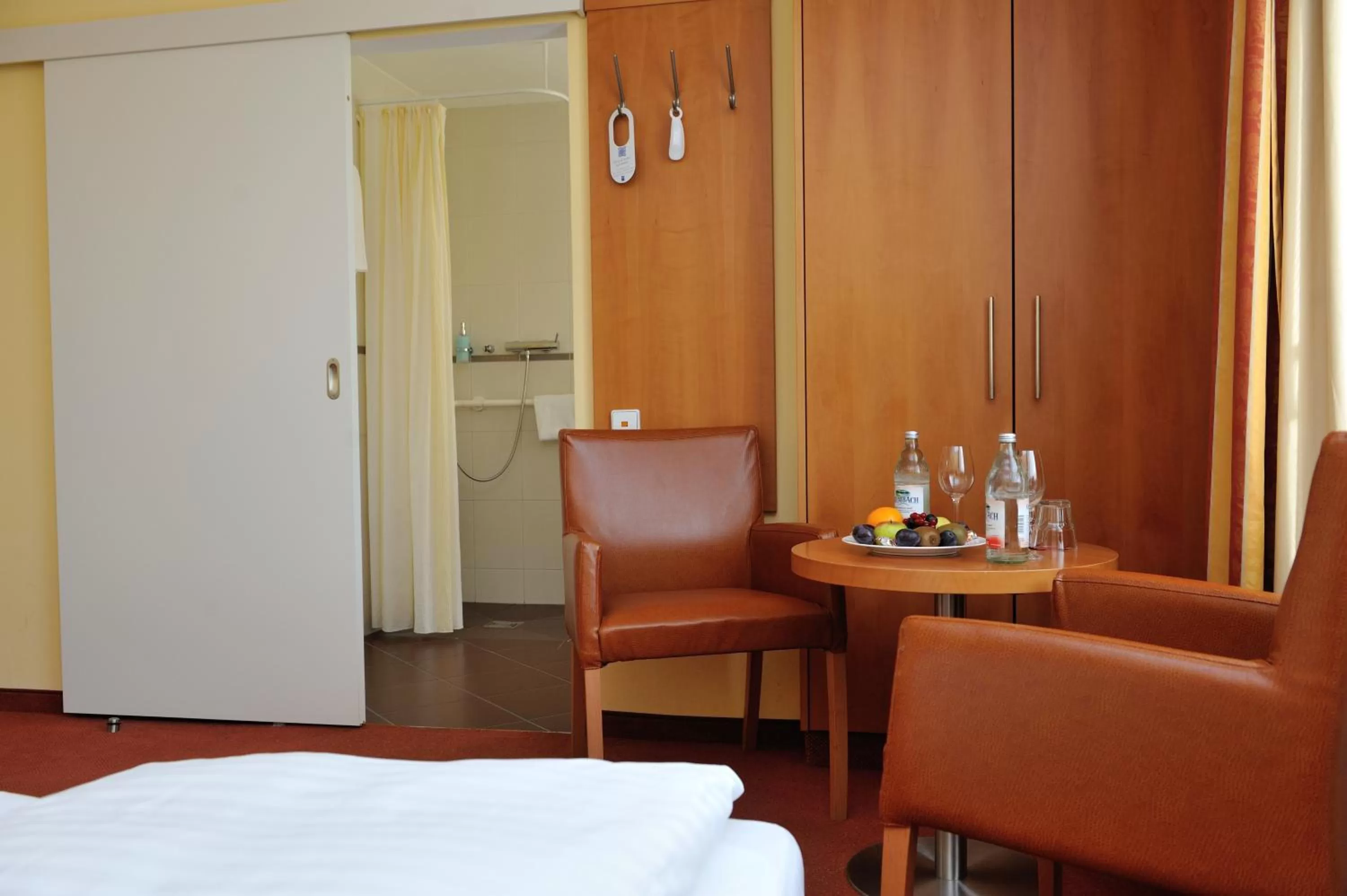 Bedroom, Bed in Hotel Vis à vis