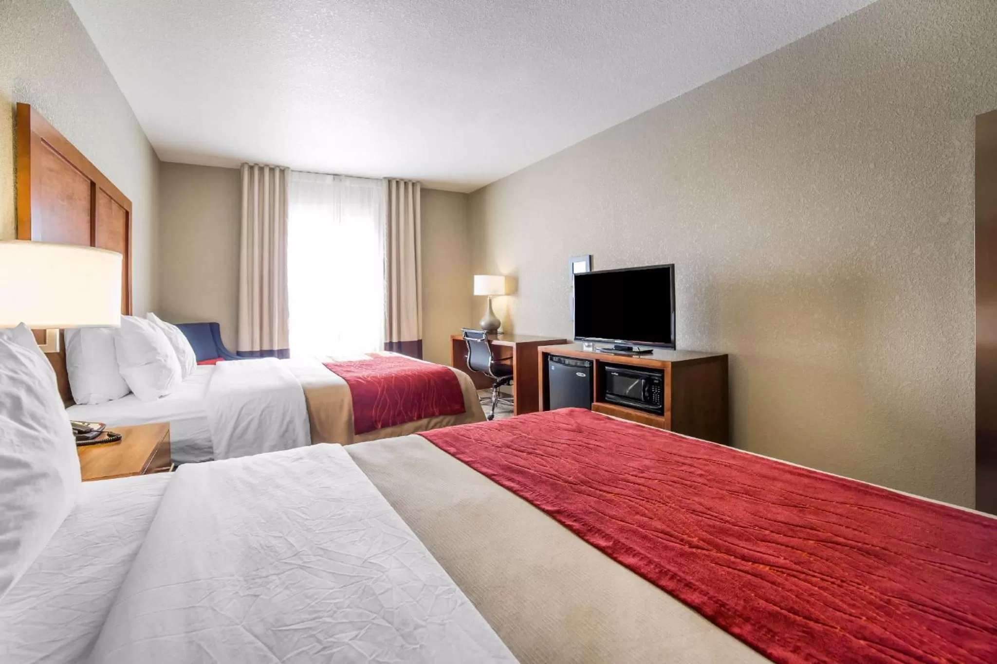 Queen Room with Two Queen Beds - Non-Smoking in Comfort Inn & Suites
