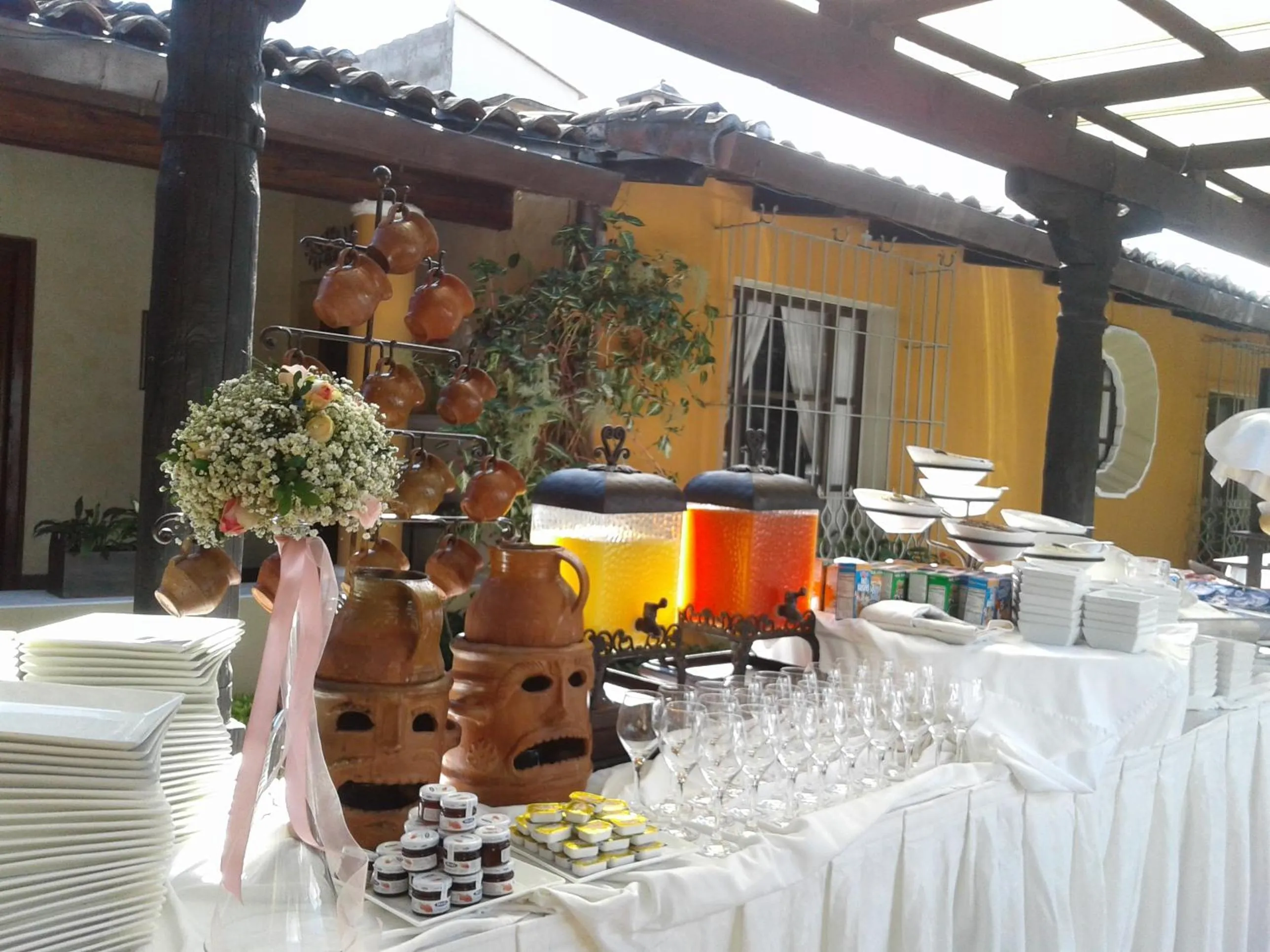 Food close-up in Casa Santa Rosa Hotel Boutique