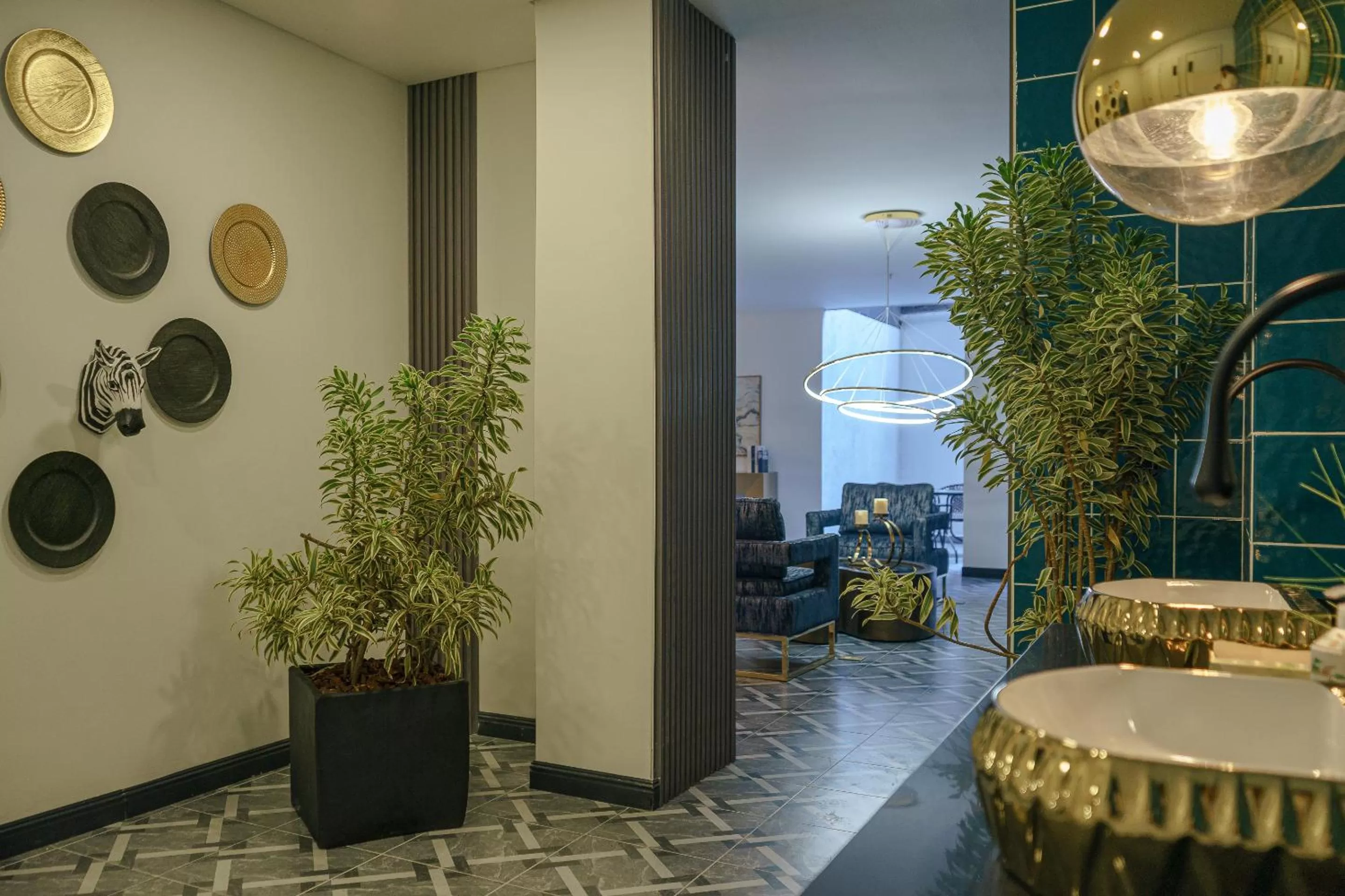 Bathroom in First Class Hotel