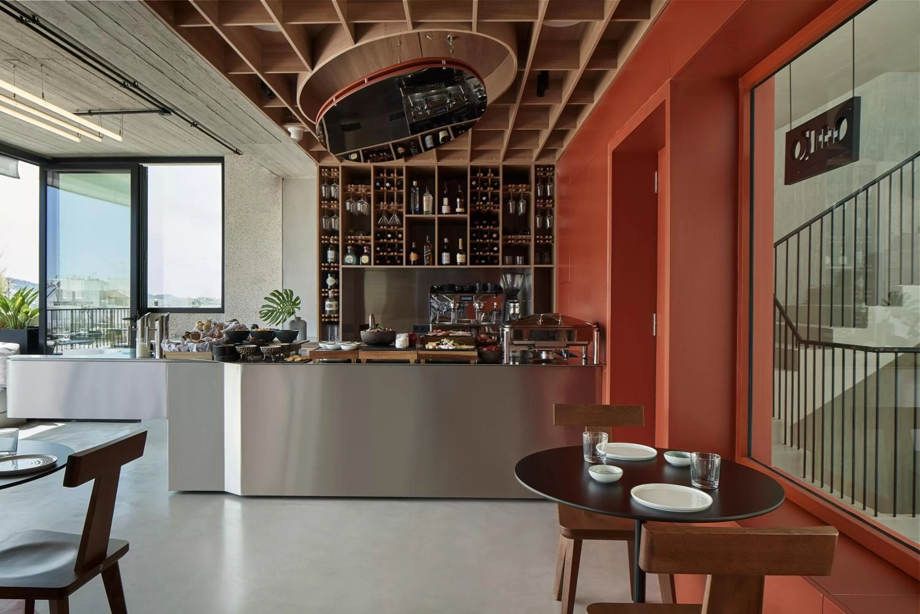 Lounge or bar in The Newel Psychiko