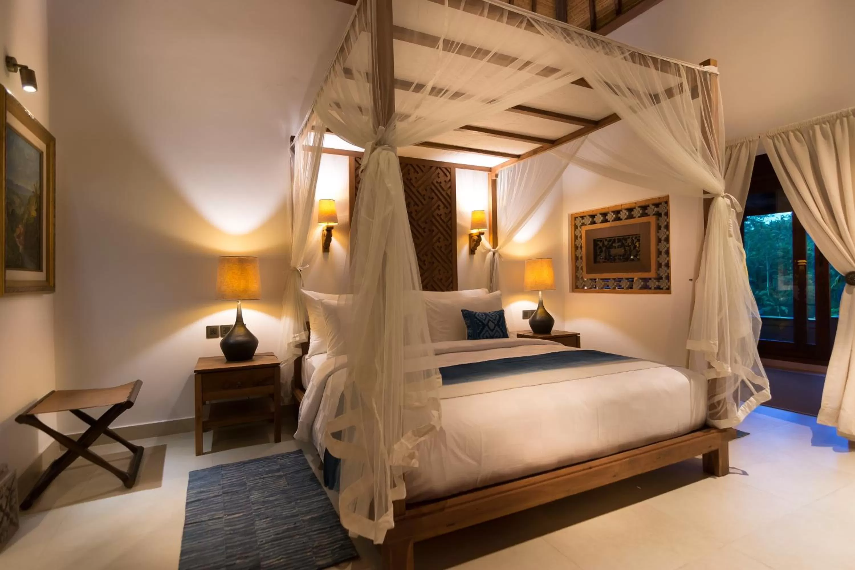 Bedroom, Bed in Ulun Ubud Resort - CHSE Certified