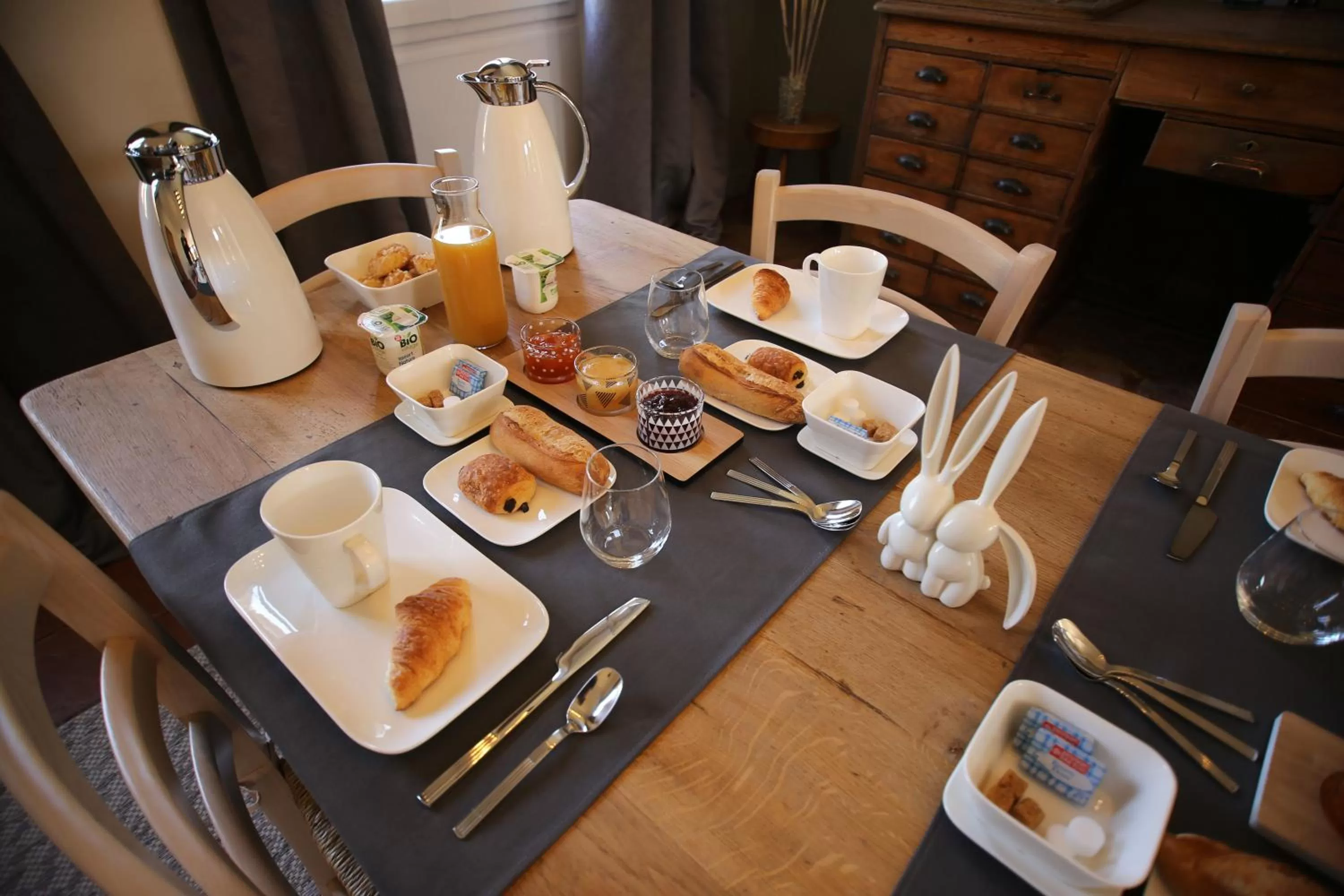 Breakfast in Les Rêves de Flamboin