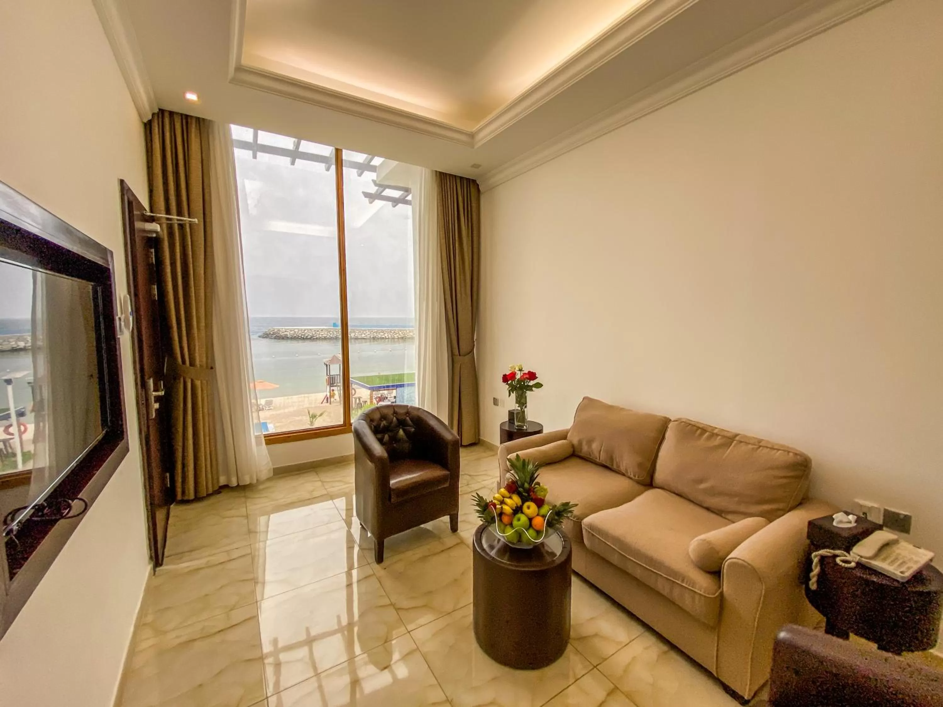 Living room in Mirage Bab Al Bahr