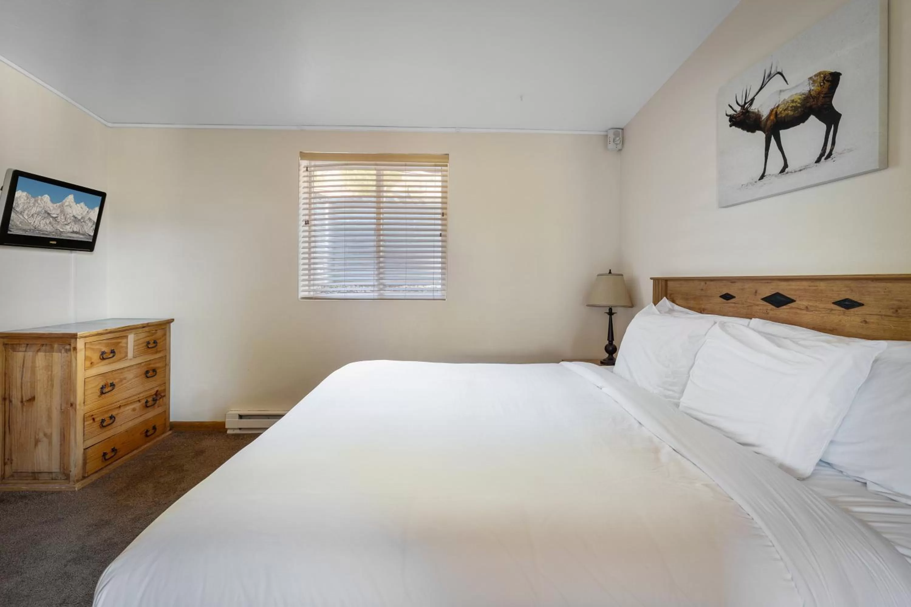 TV and multimedia, Bed in Elk Refuge Inn