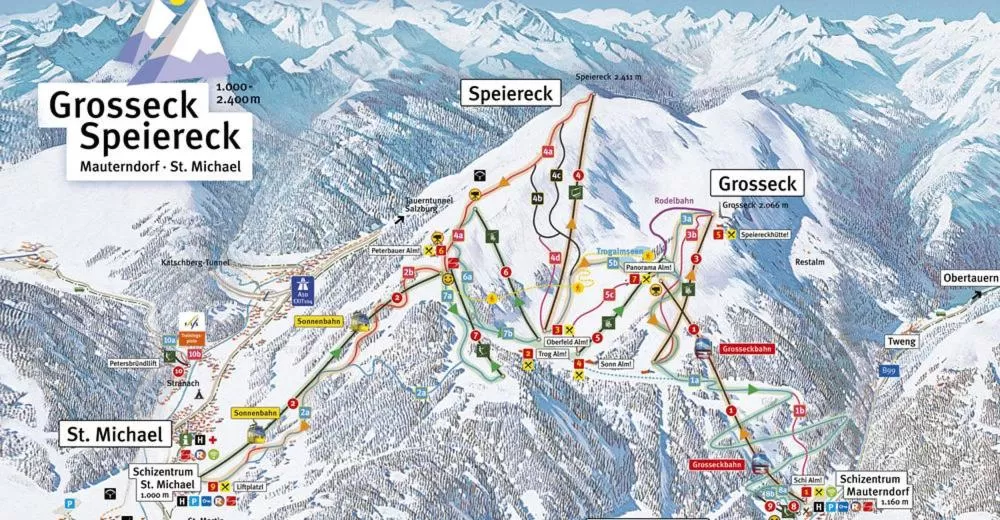 Skiing in Stoagas Waidblick