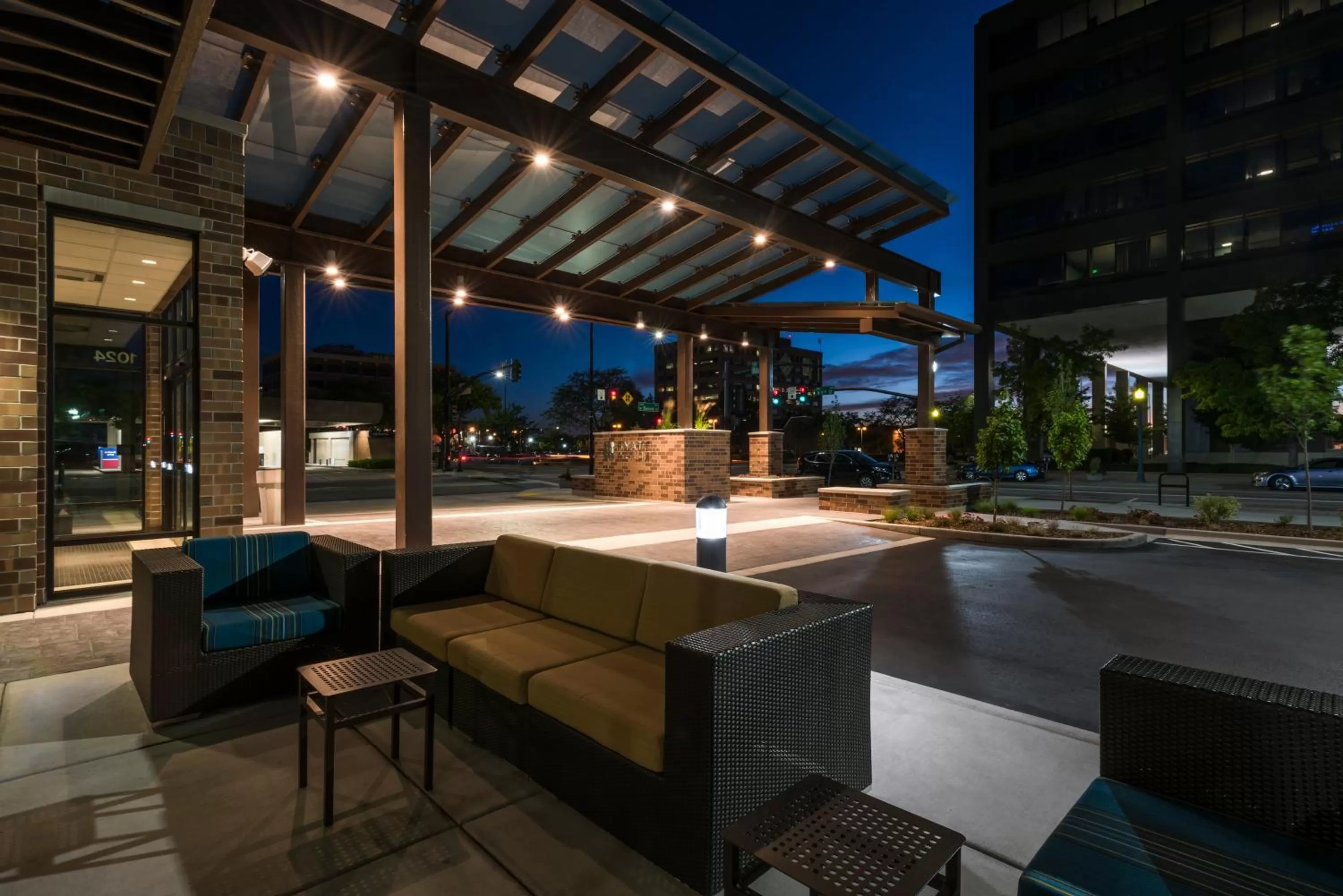 Patio in Hyatt Place Boise/Downtown