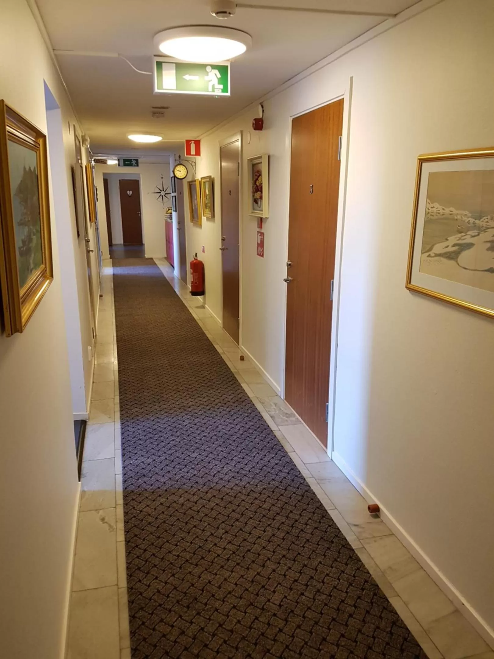 Lobby or reception in Hotell Bode