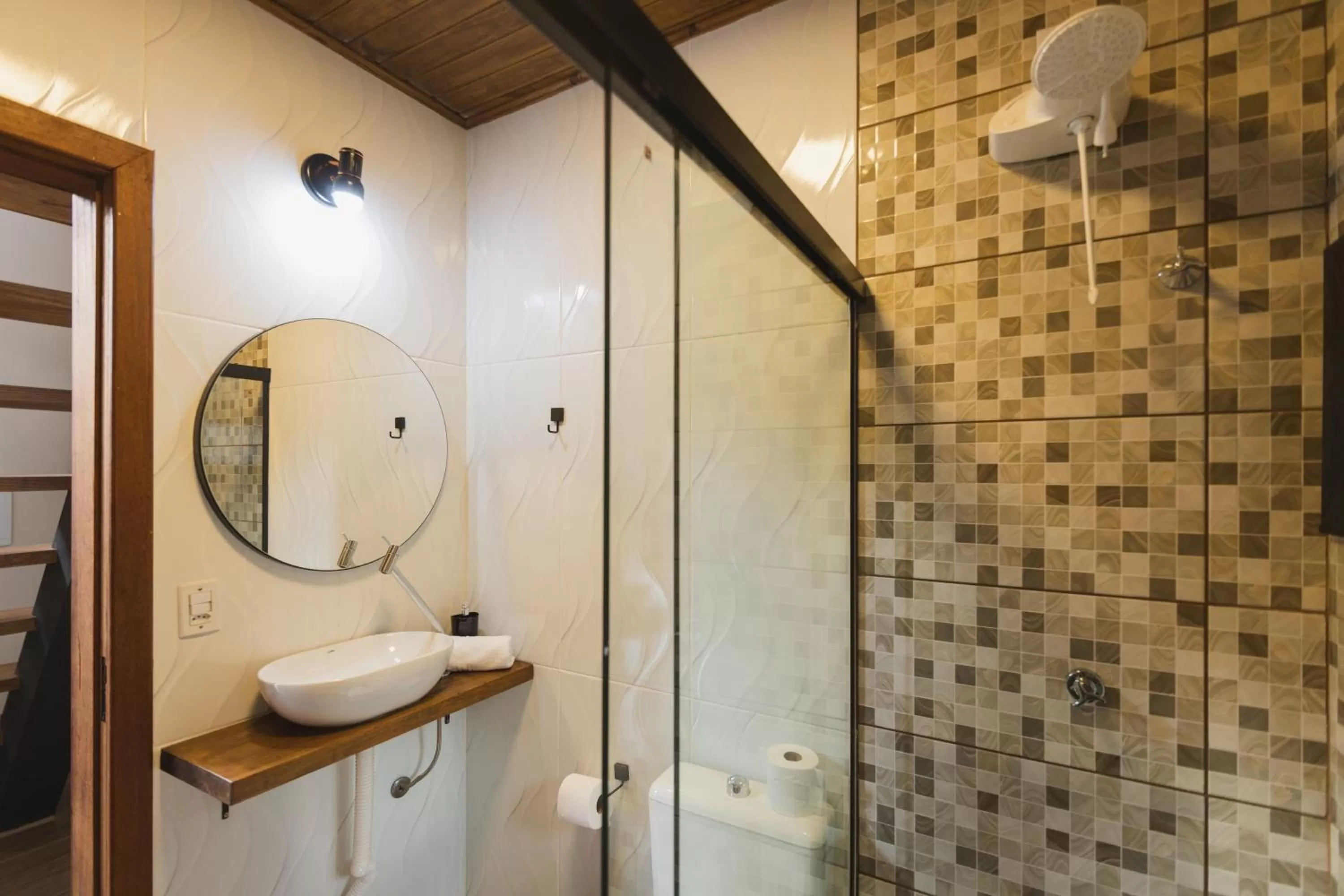 Bathroom in Pousada Ilha da Magia