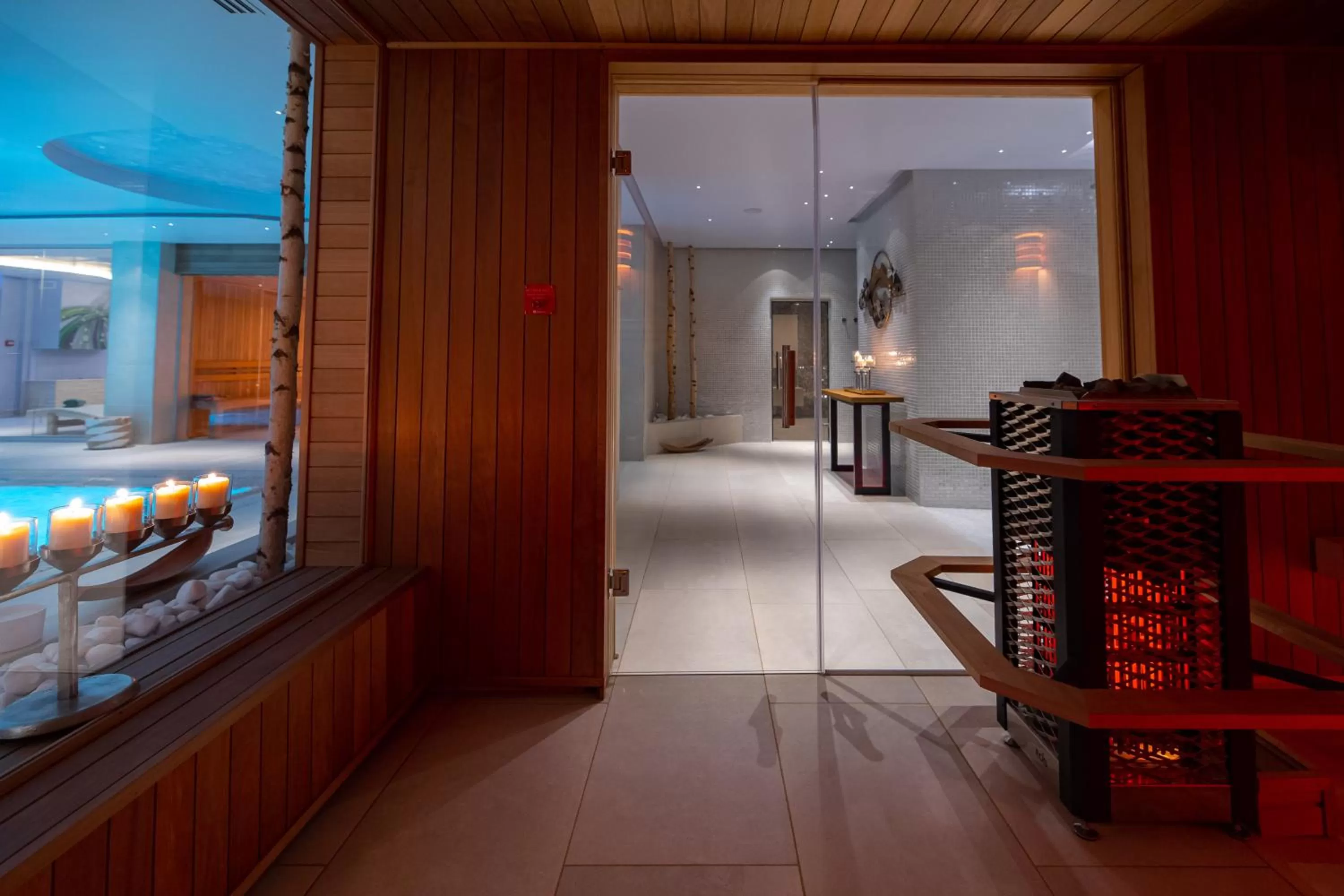Sauna in Hotel Belmont