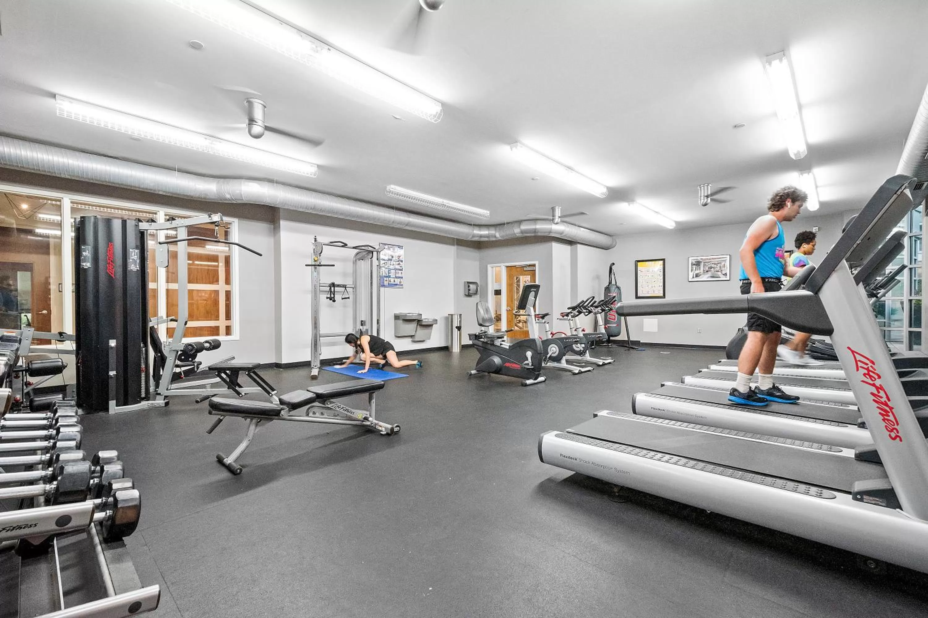 Fitness centre/facilities in Kasa South Side Pittsburgh