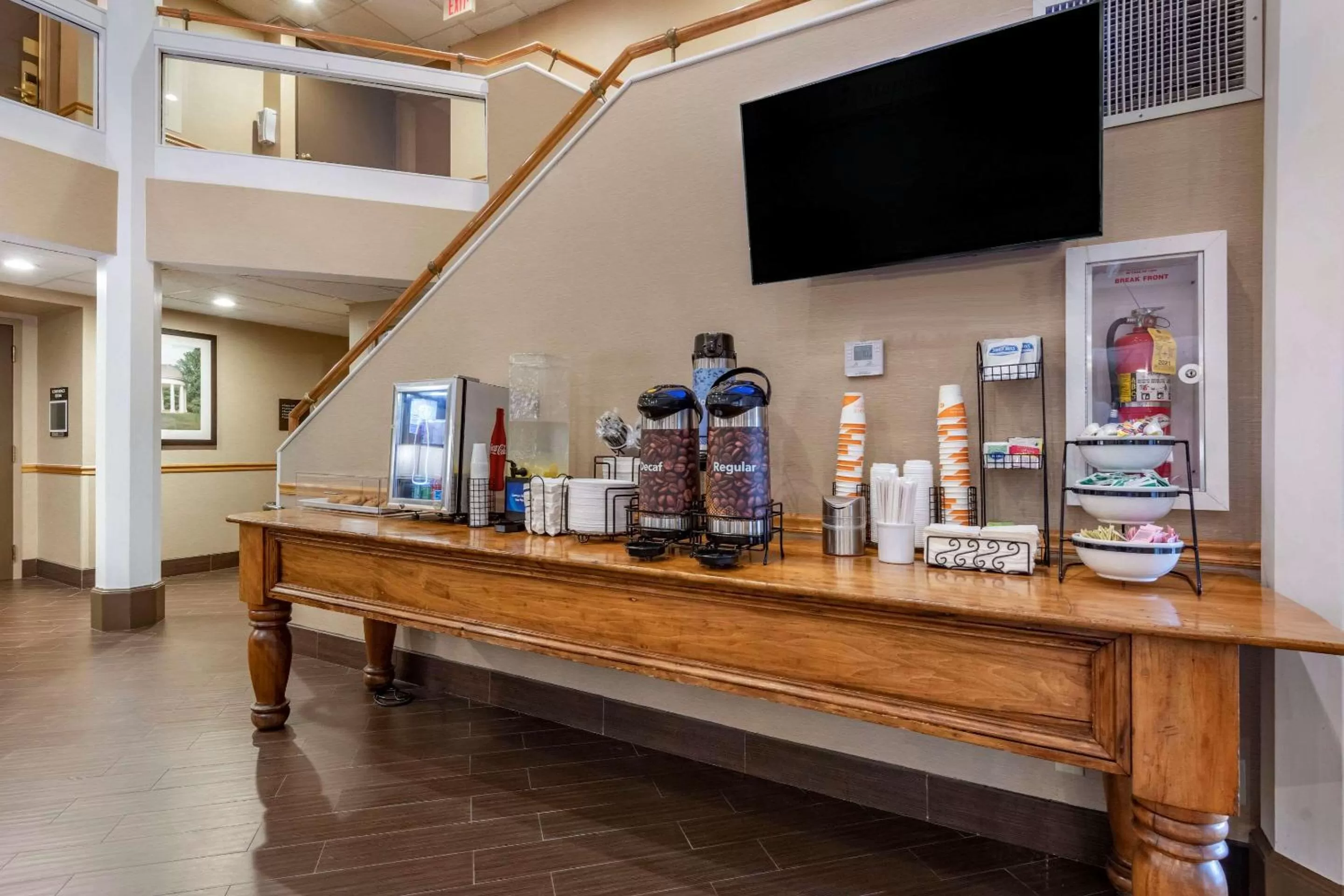 Lobby or reception in Comfort Inn & Suites Montpelier-Berlin