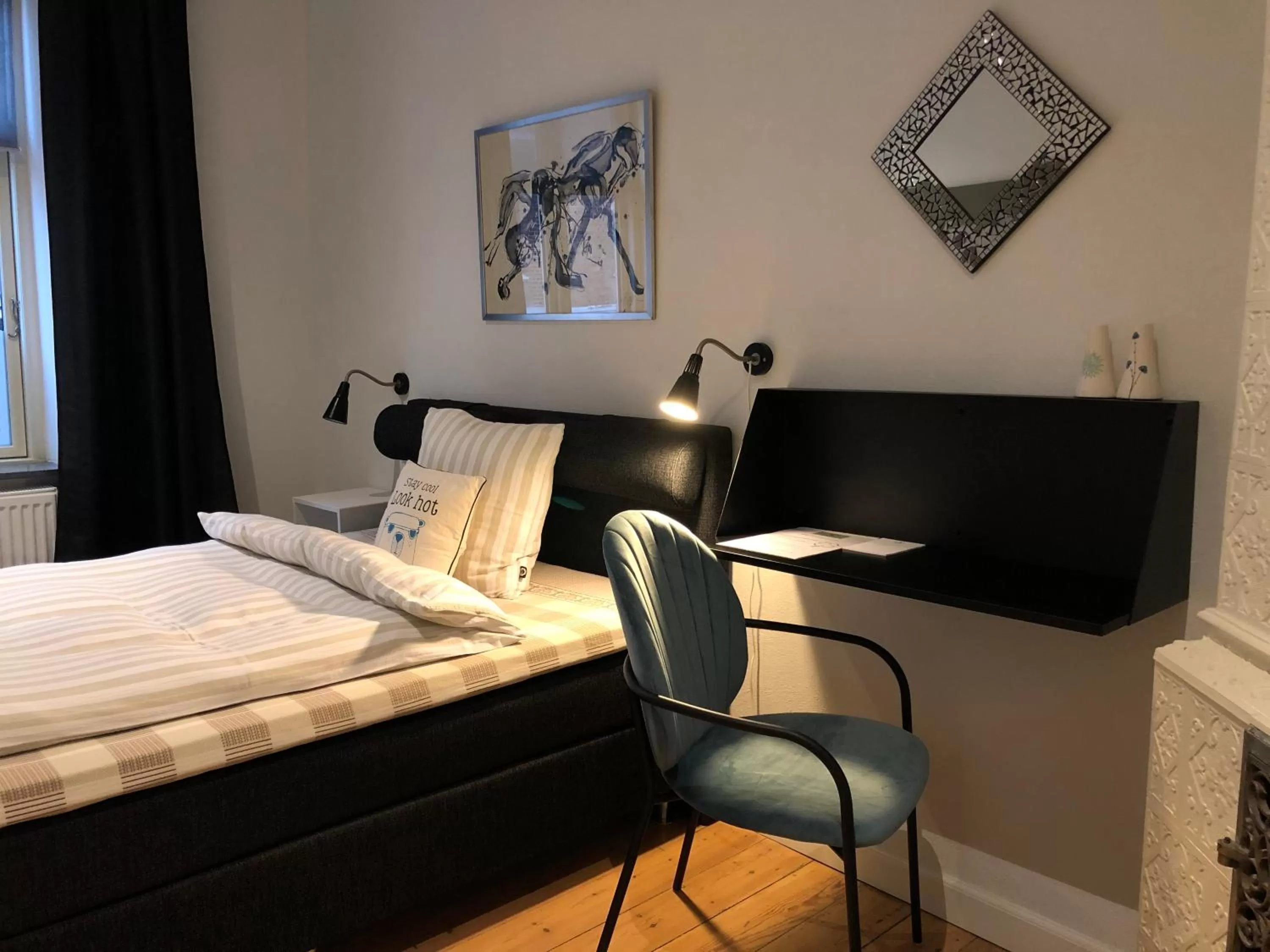 Bed in Davaa's Bed & Breakfast