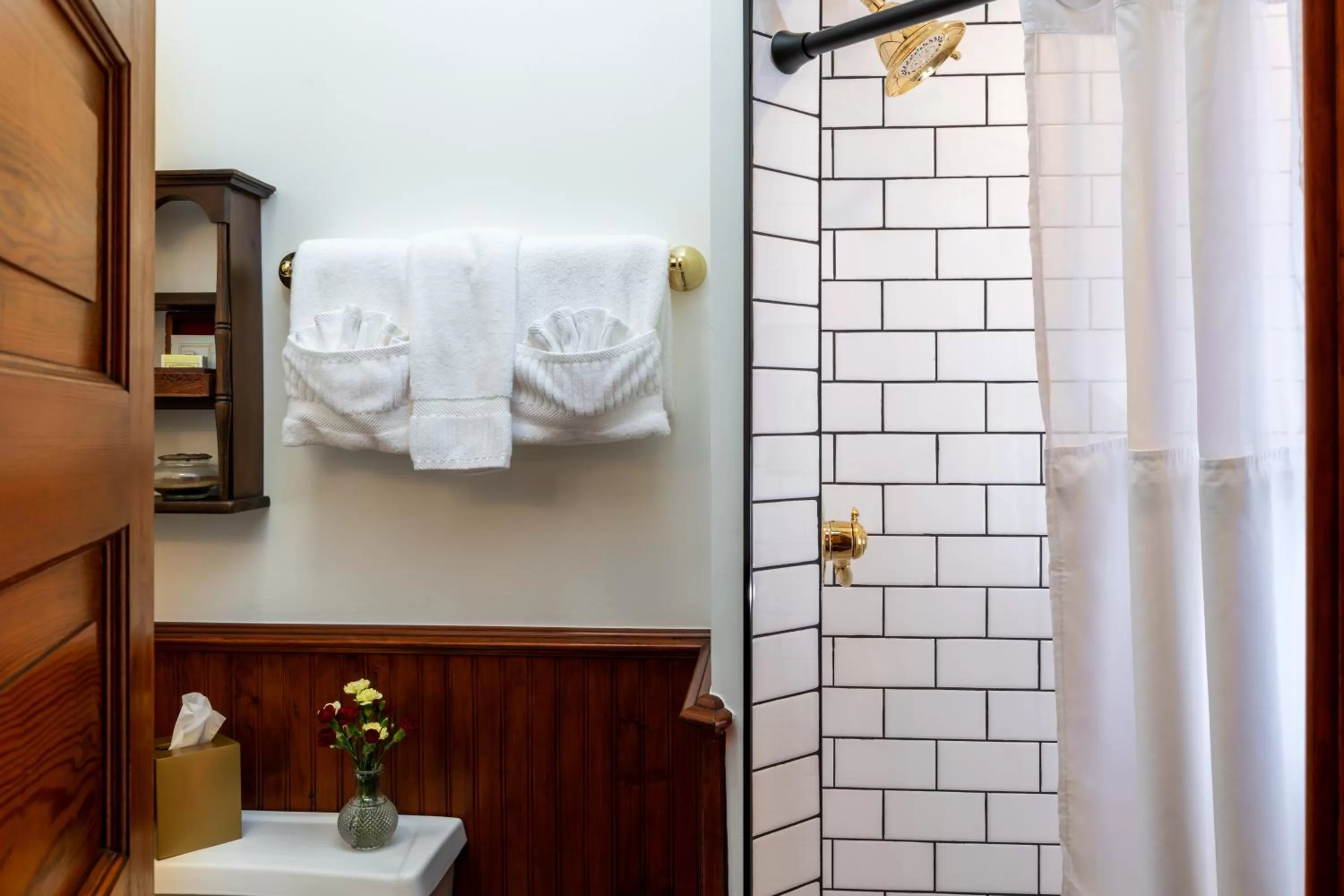Bathroom in The 1899 Wright Inn & Carriage House