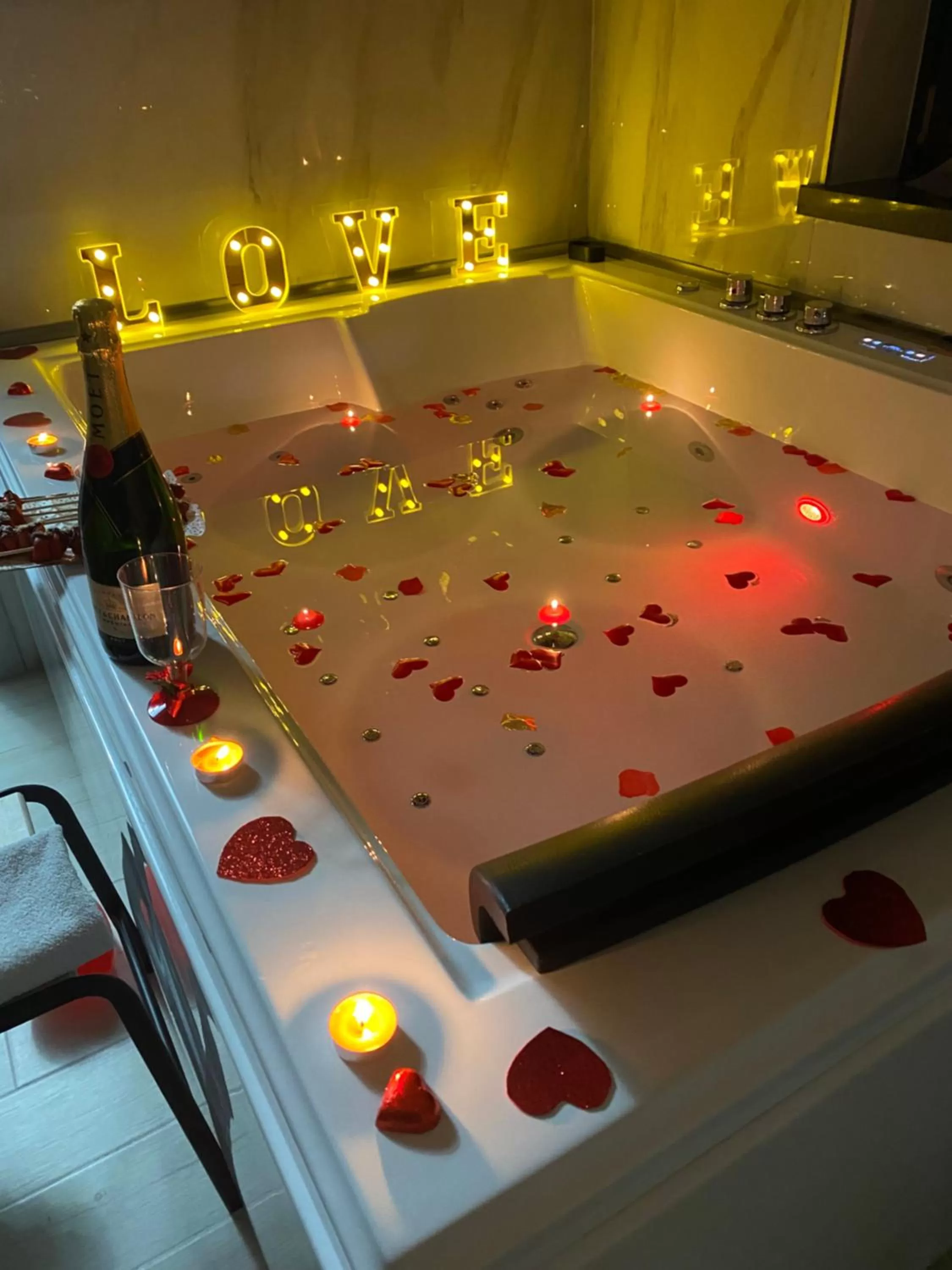 Hot Tub in B&B Il Sogno