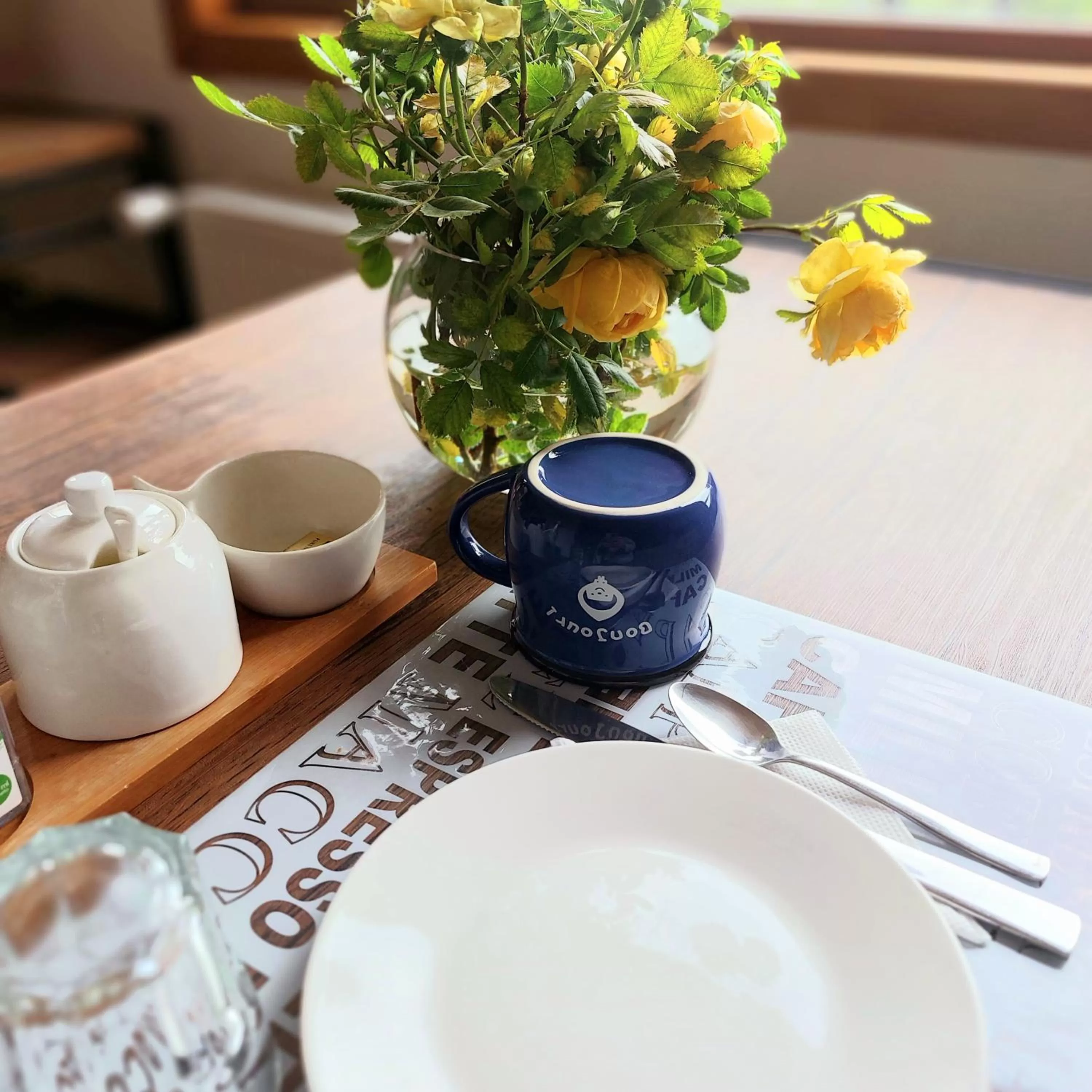 Breakfast in Hostal Buenavista Patagonia